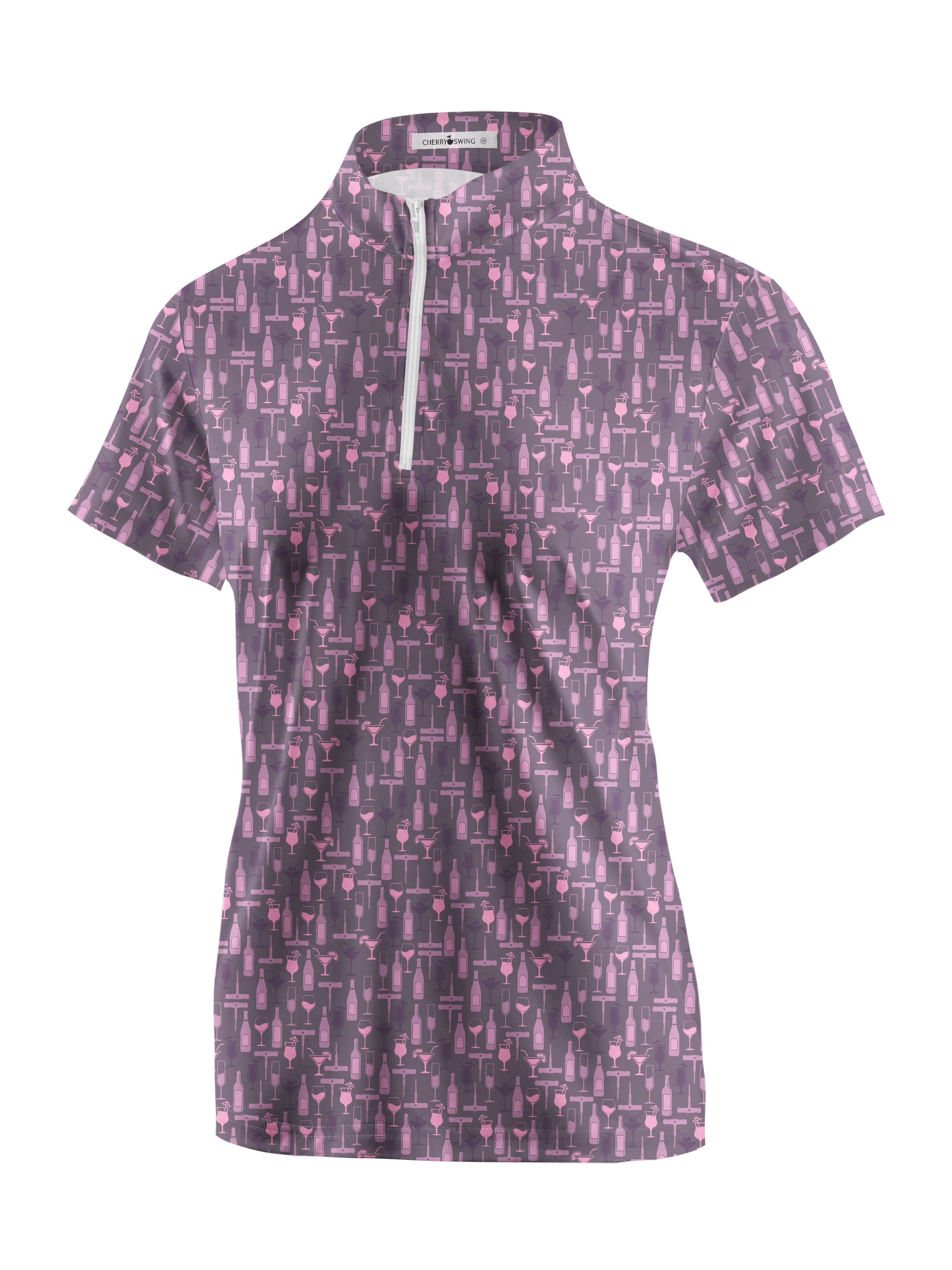 Cherryswing Women's Club's Vibrant Short Sleeve Polos