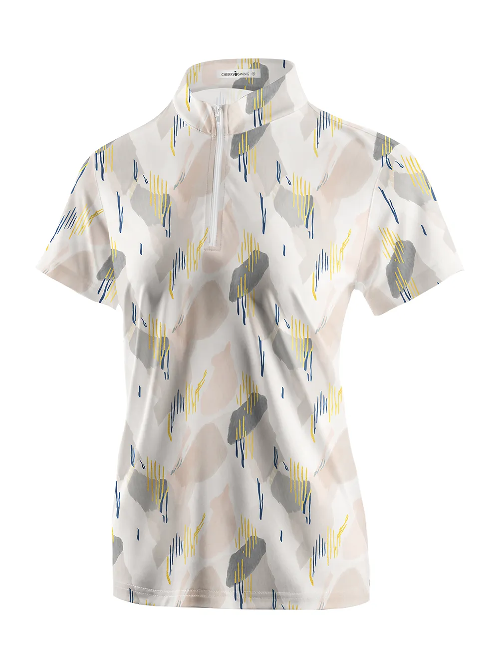 Cherryswing Women's Soft Stroke Short Sleeve Polos