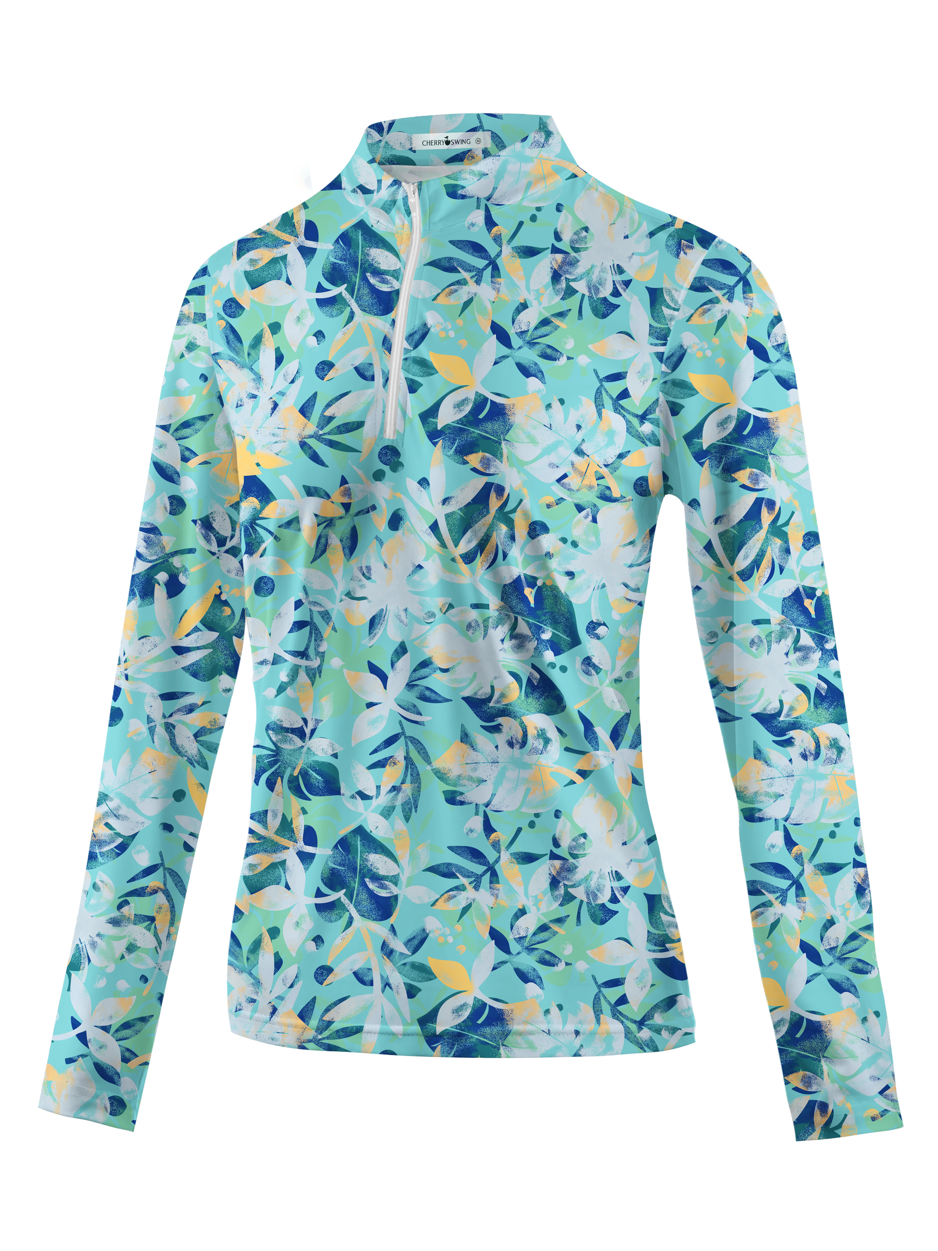 Cherryswing Sun Protection Golf Polo Shirt for Women