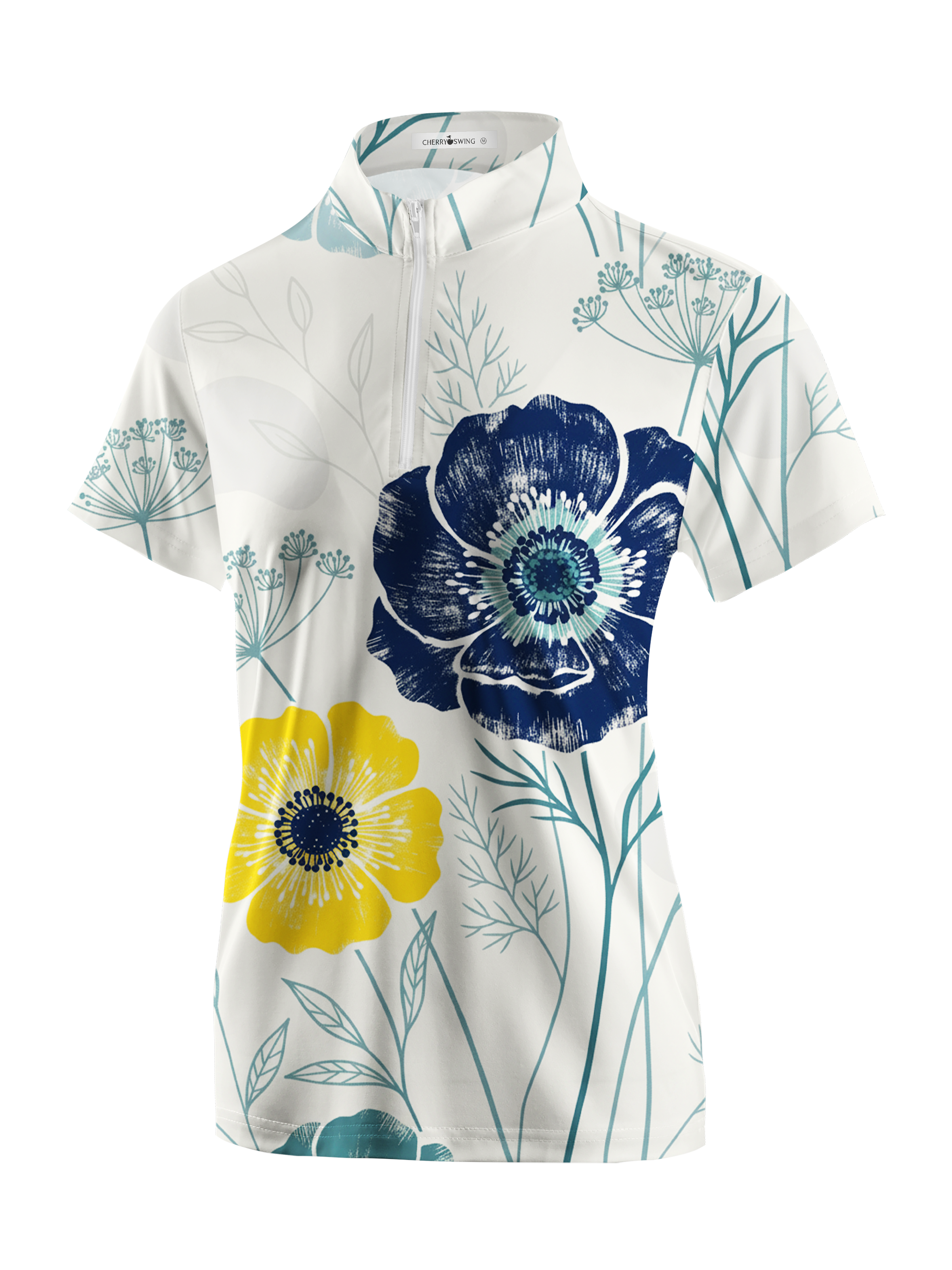 Cherryswing Women's Quiet Corners Short Sleeve Polos