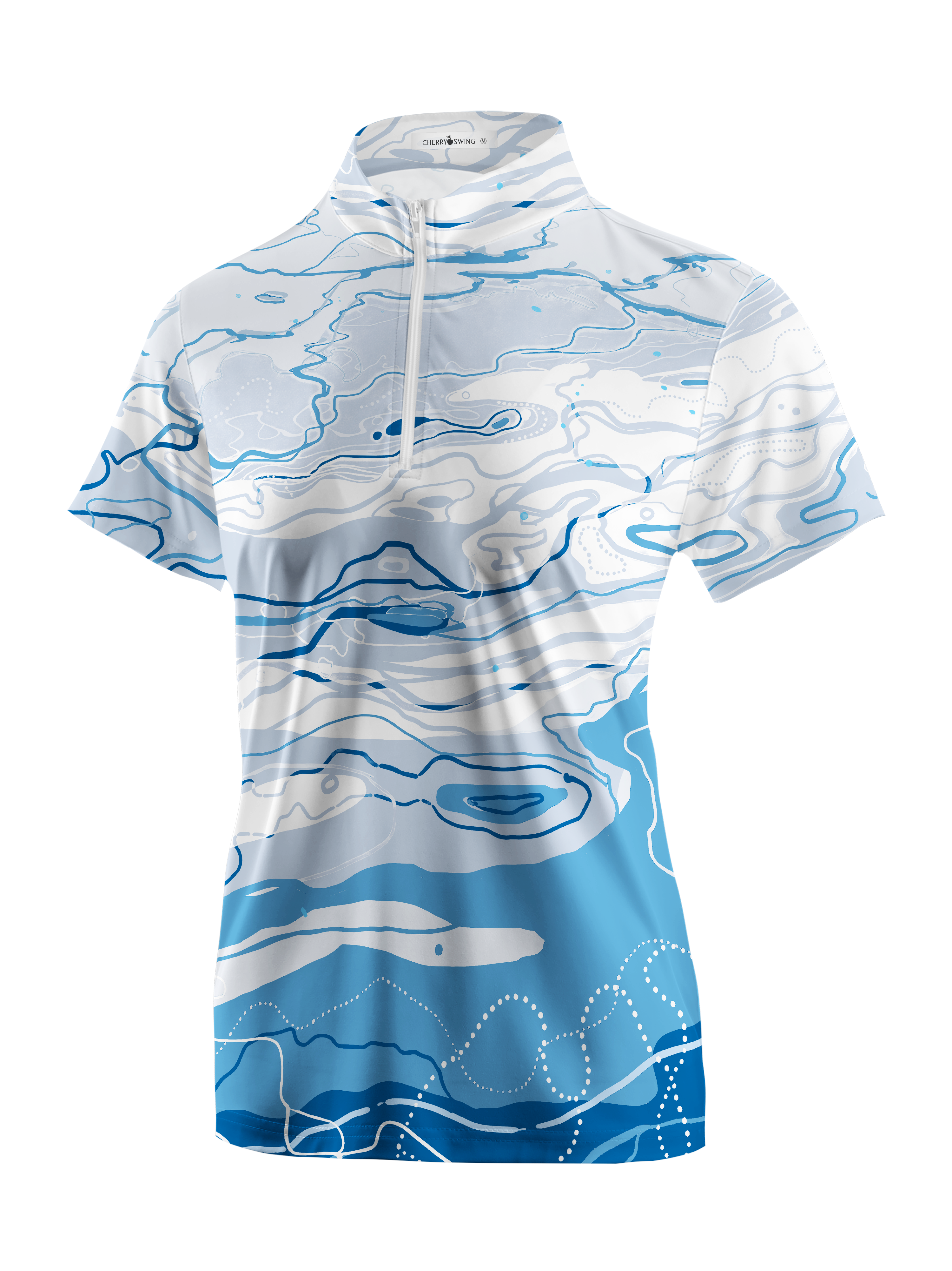 Cherryswing Women's Topo Tide Short Sleeve Polos