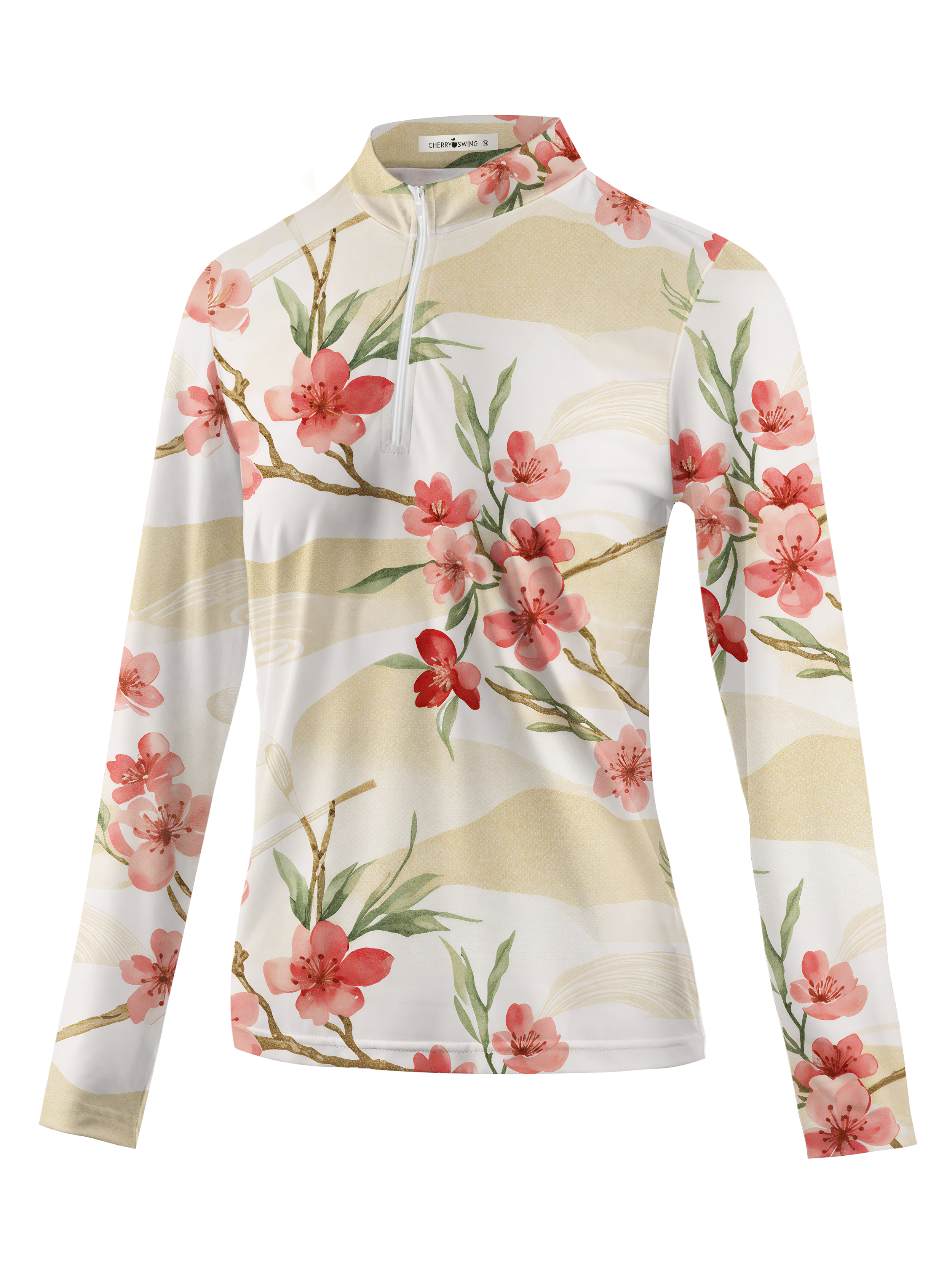Cherryswing Women's Sakura Mist Long Sleeve Golf Shirt