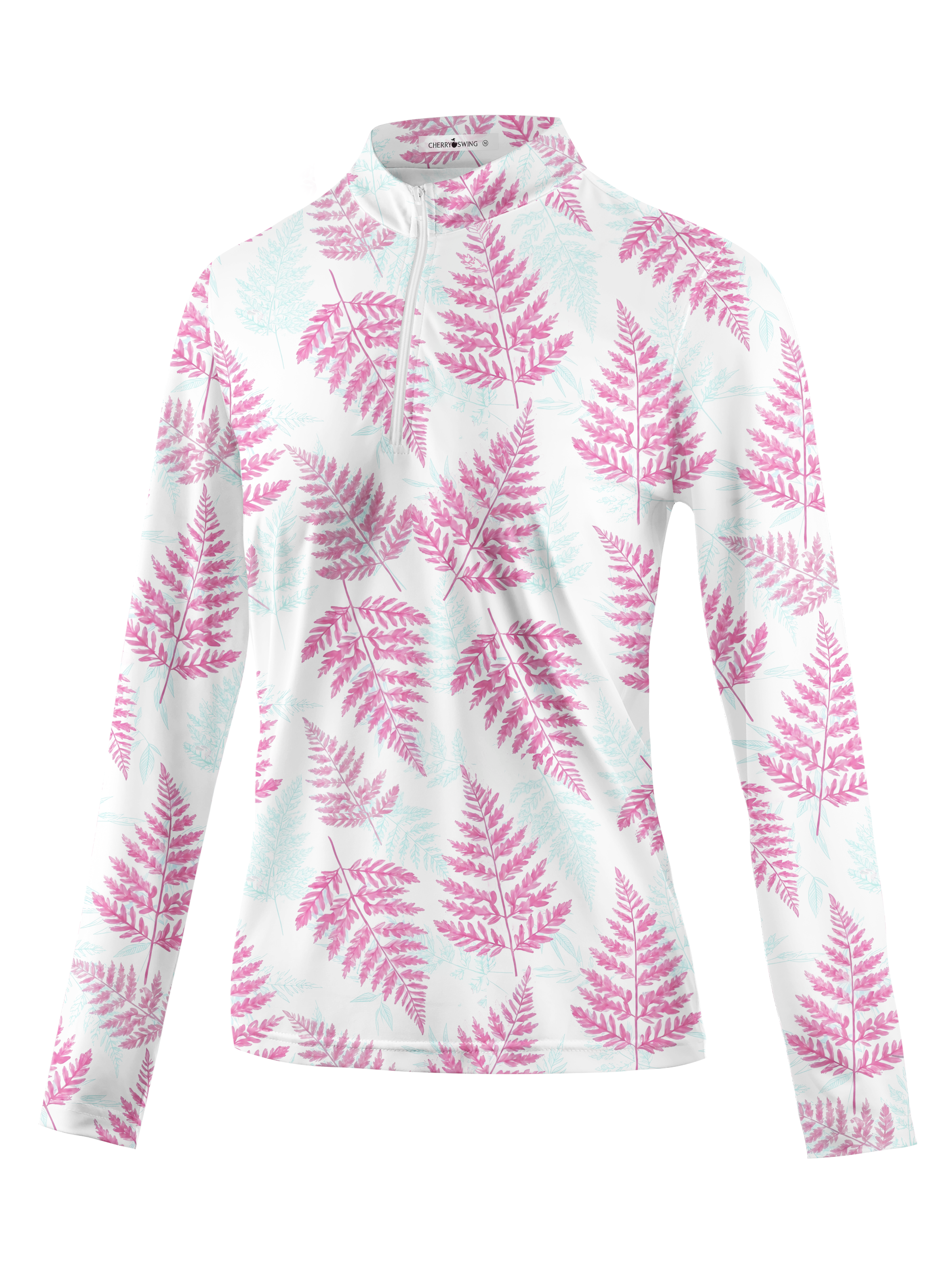 Cherryswing Women's Fern Canopy Long Sleeve Golf Shirt