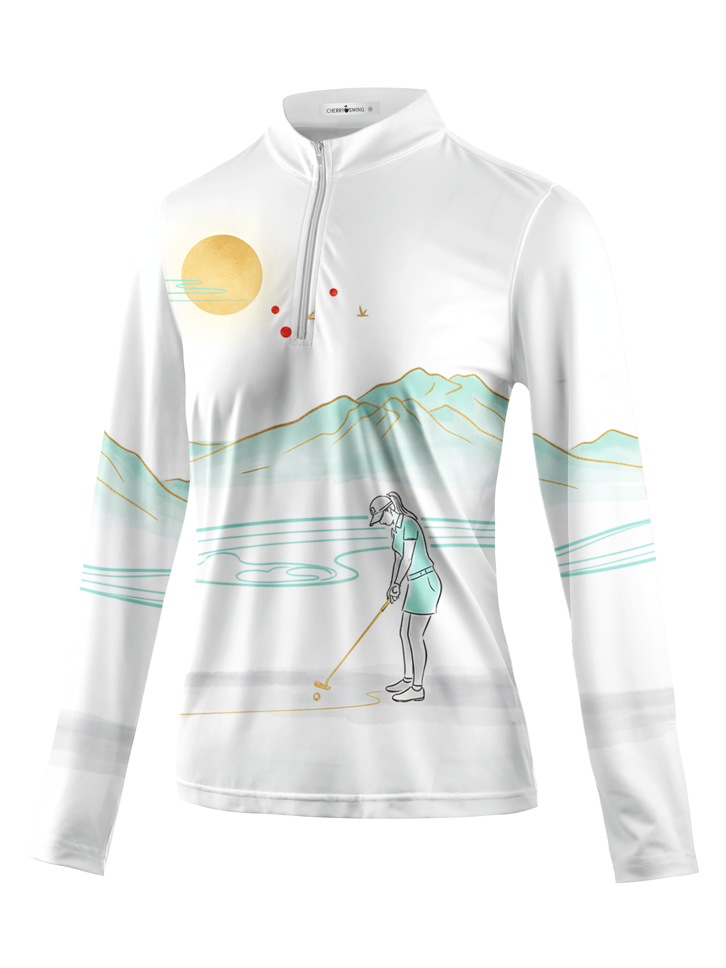 Cherryswing Women's Zen Fairway Long Sleeve Golf Shirt