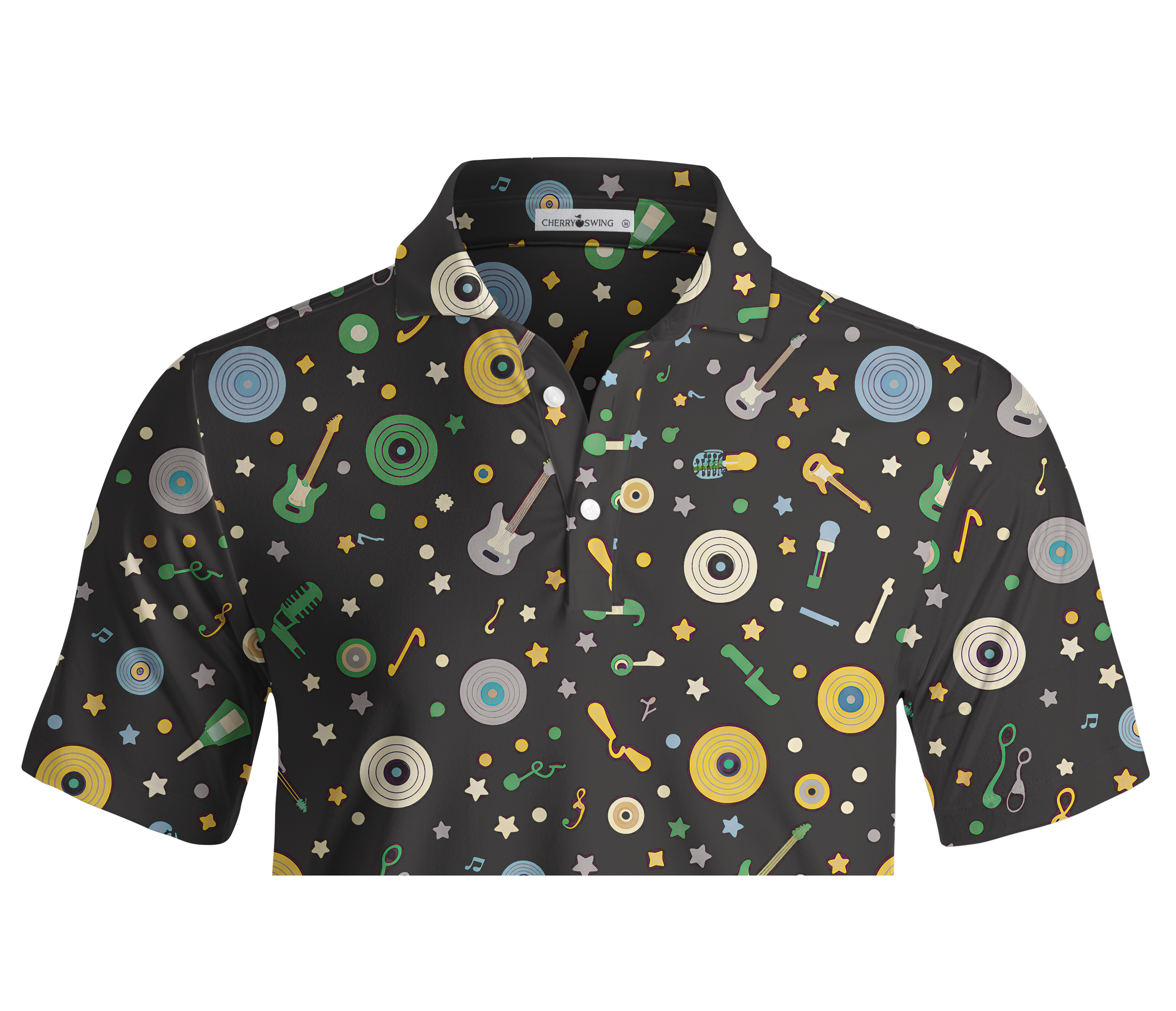 Cherryswing Melody Noir Men's Polo Shirt