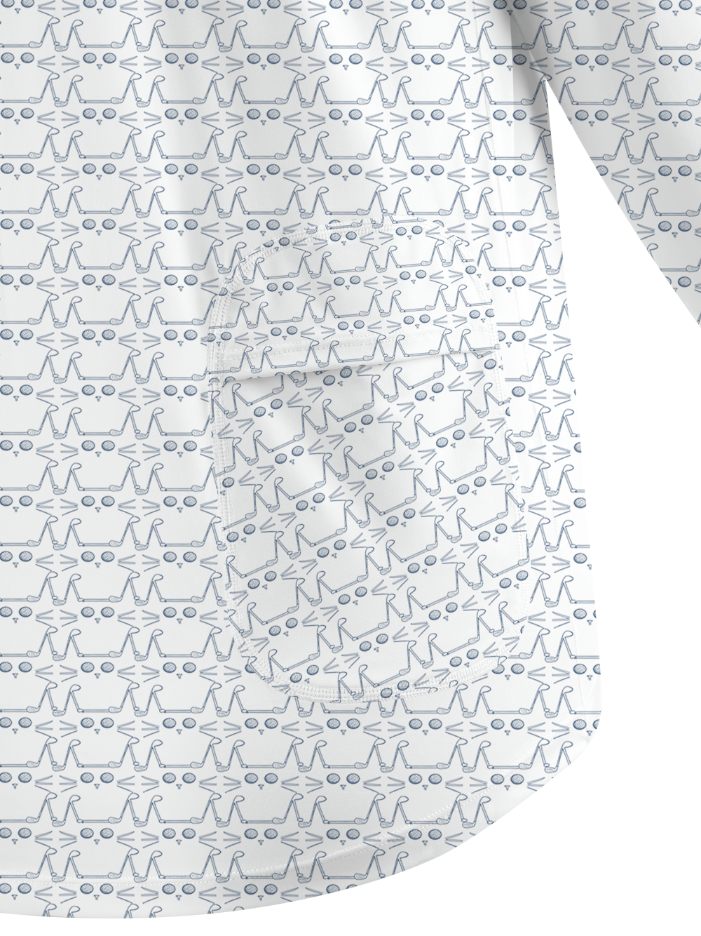 Cherryswing Women's Feline Swing Silhouette Golf Shirt