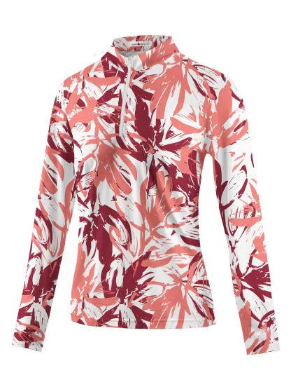 Cherryswing Women's Golf Long Sleeve Polo Shirt