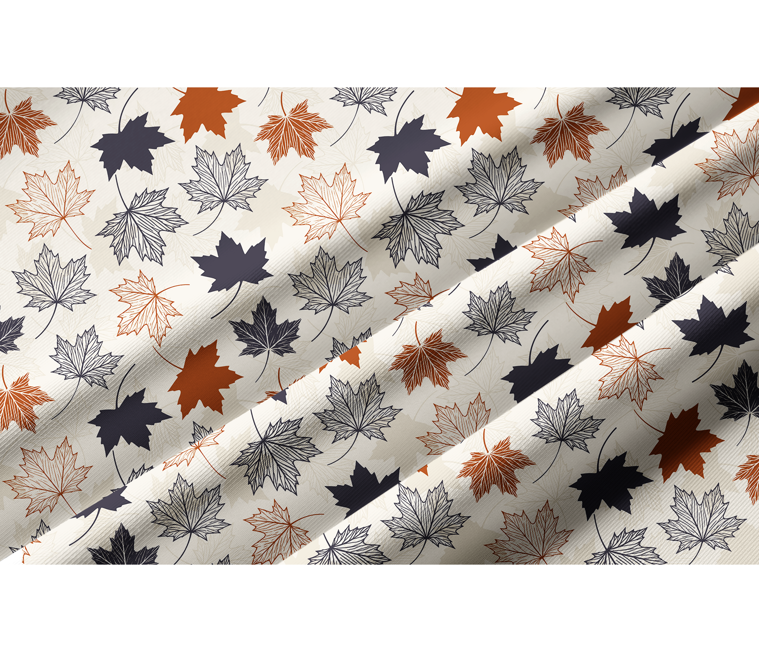 Cherryswing Women's Autumn Maple Leaf Short Sleeve Golf Shirt