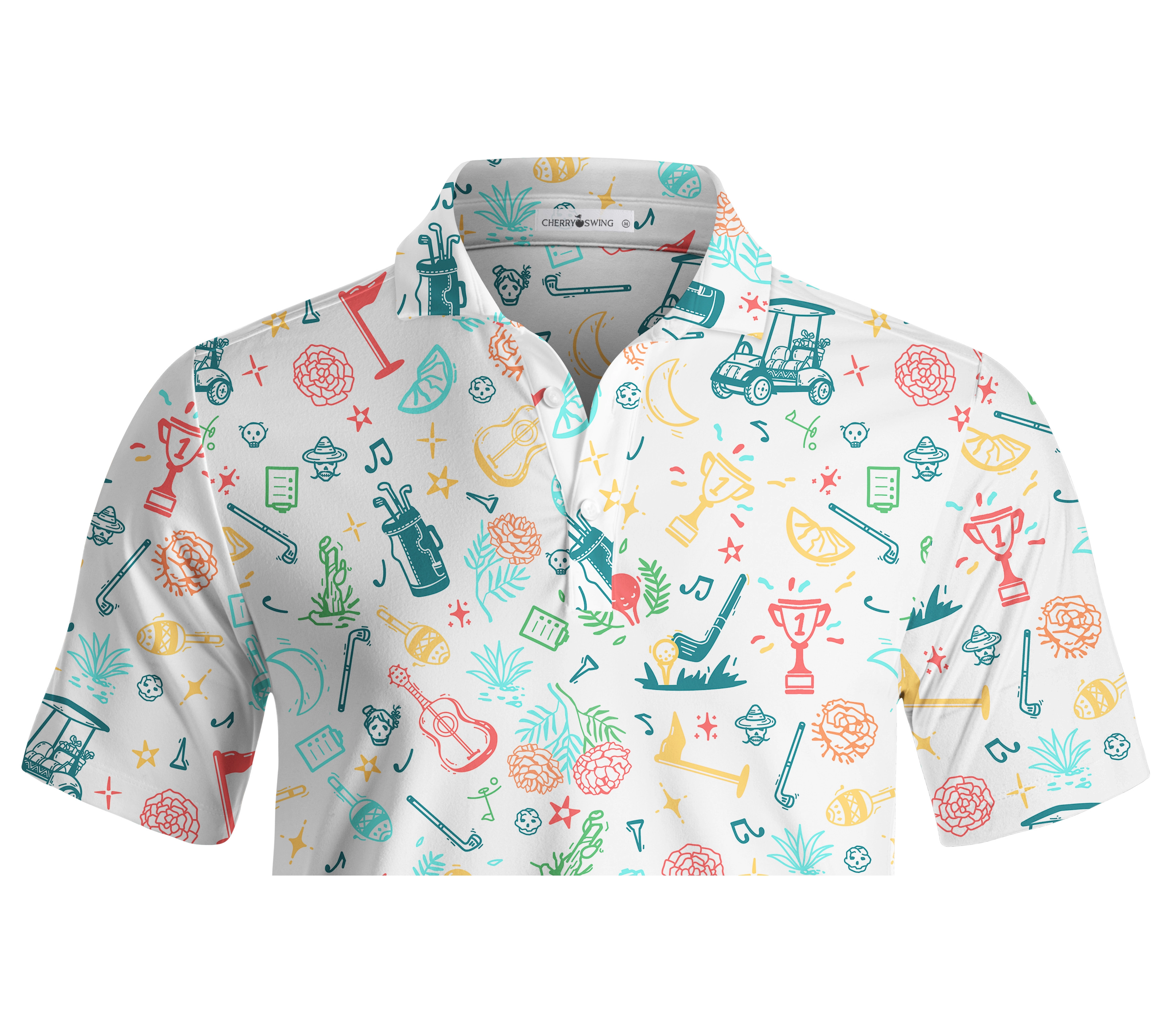 Cherryswing Men's Golf Tournament Polo Shirt