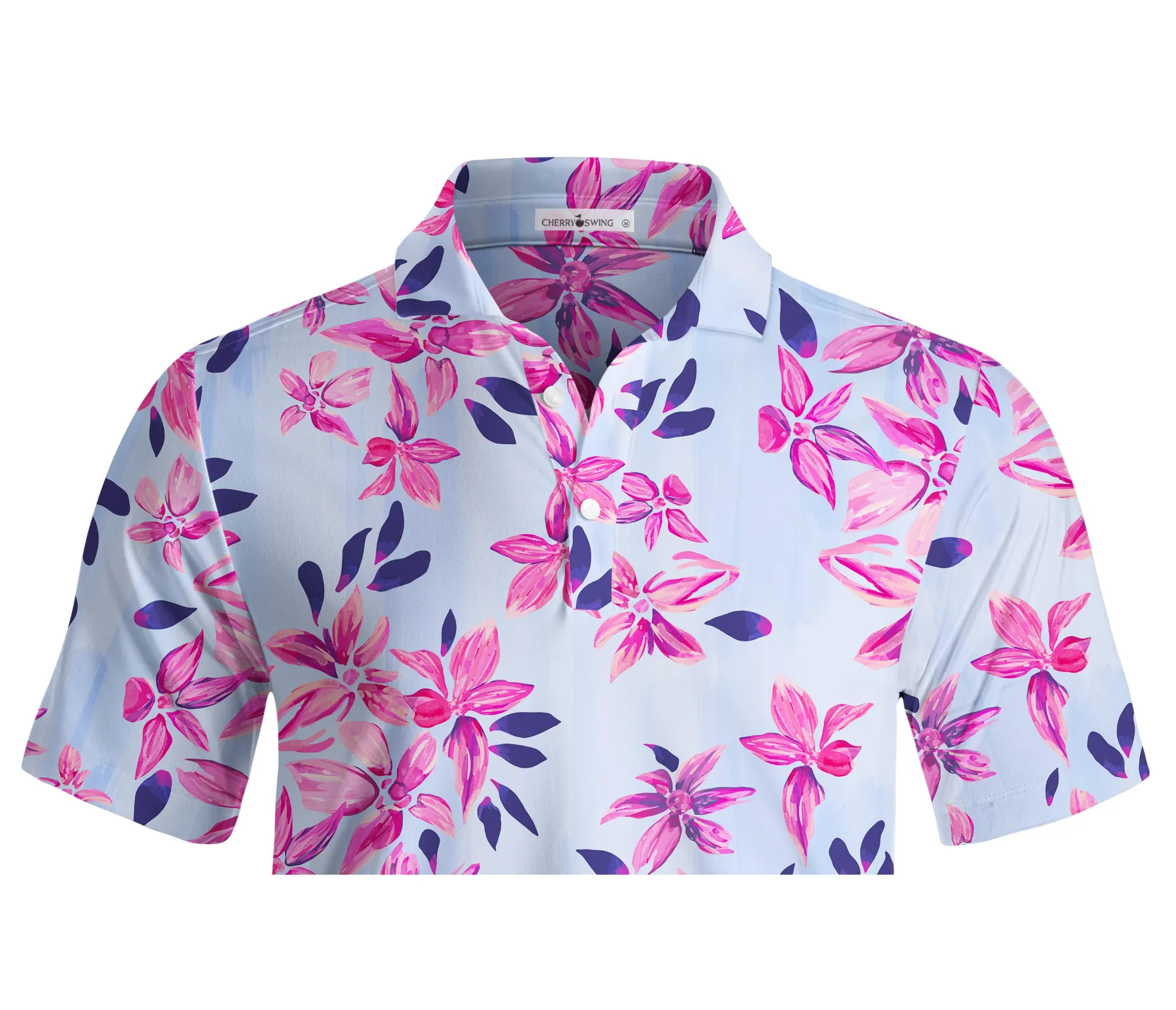 Cherryswing Springtime Garden Summer Men's Polo Shirt