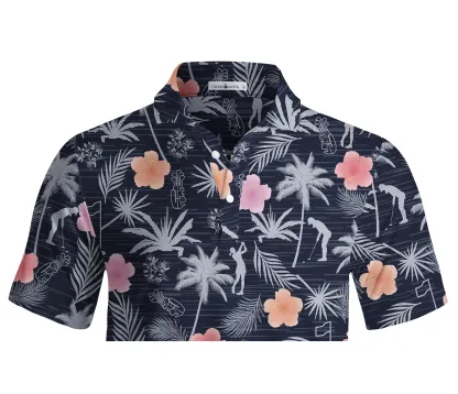 Cherryswing Tropical Paradise Men's Polo Shirt