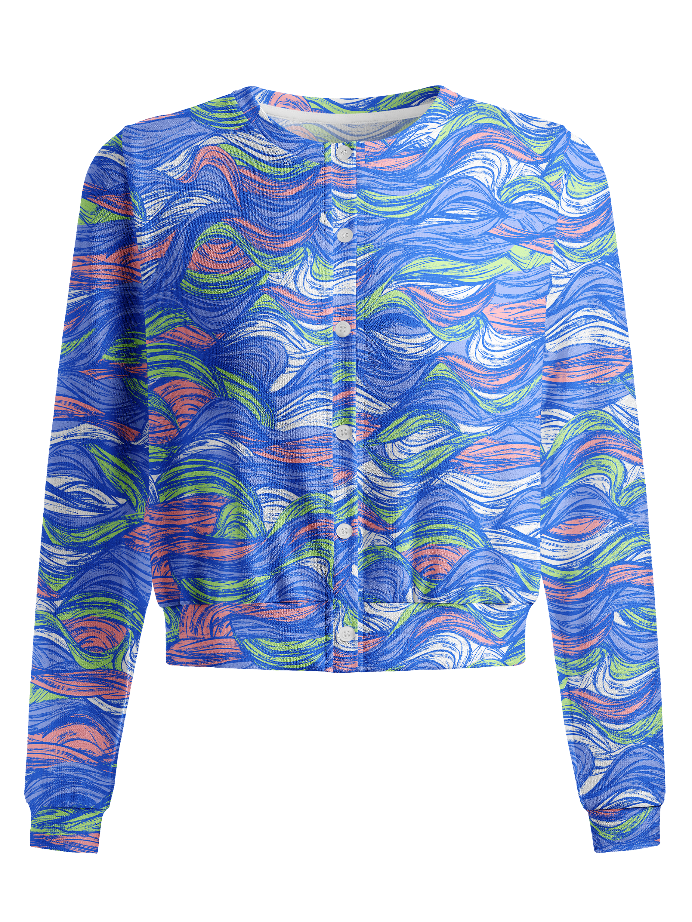 Cherryswing Women's Cocktail Hour Cropped Golf Cardigan