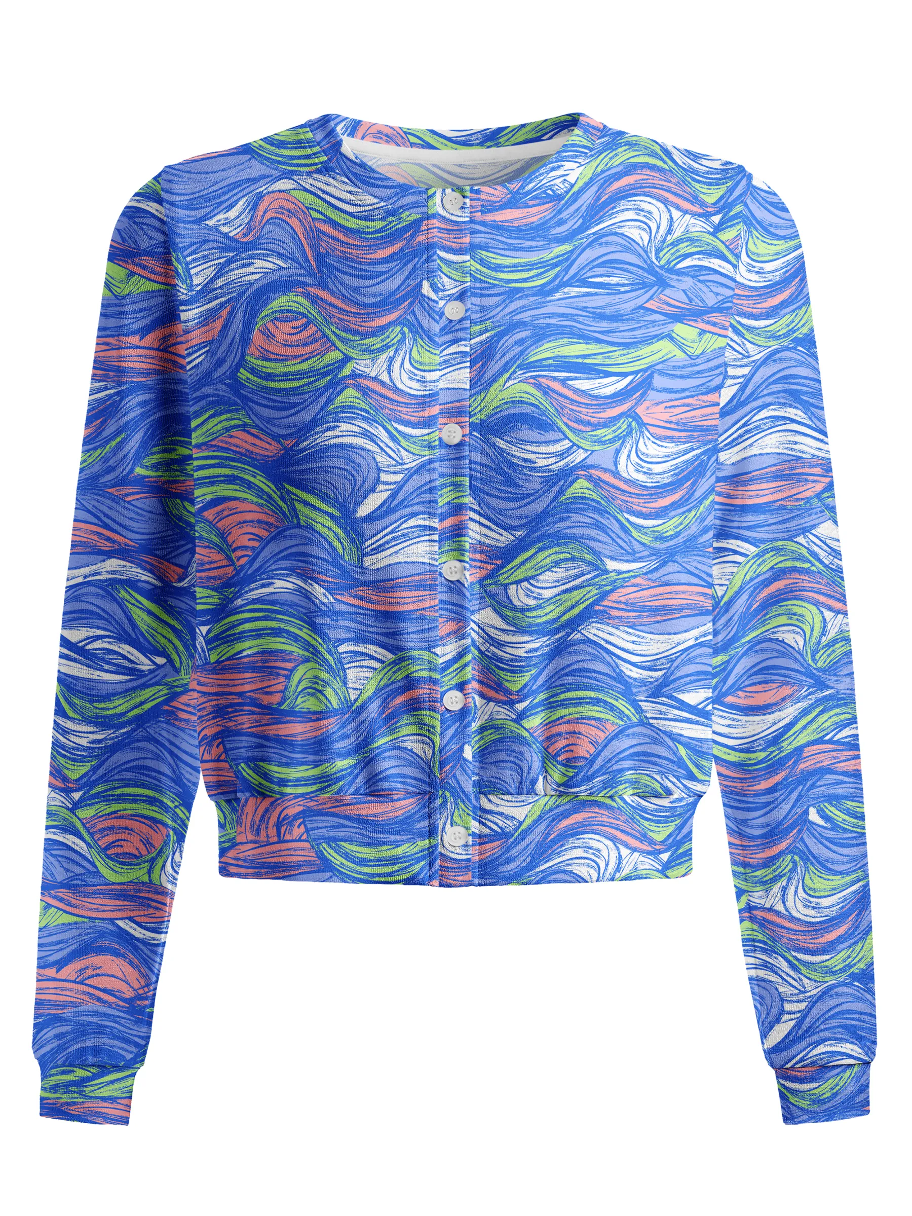 Cherryswing Women's Cocktail Hour Cropped Golf Cardigan