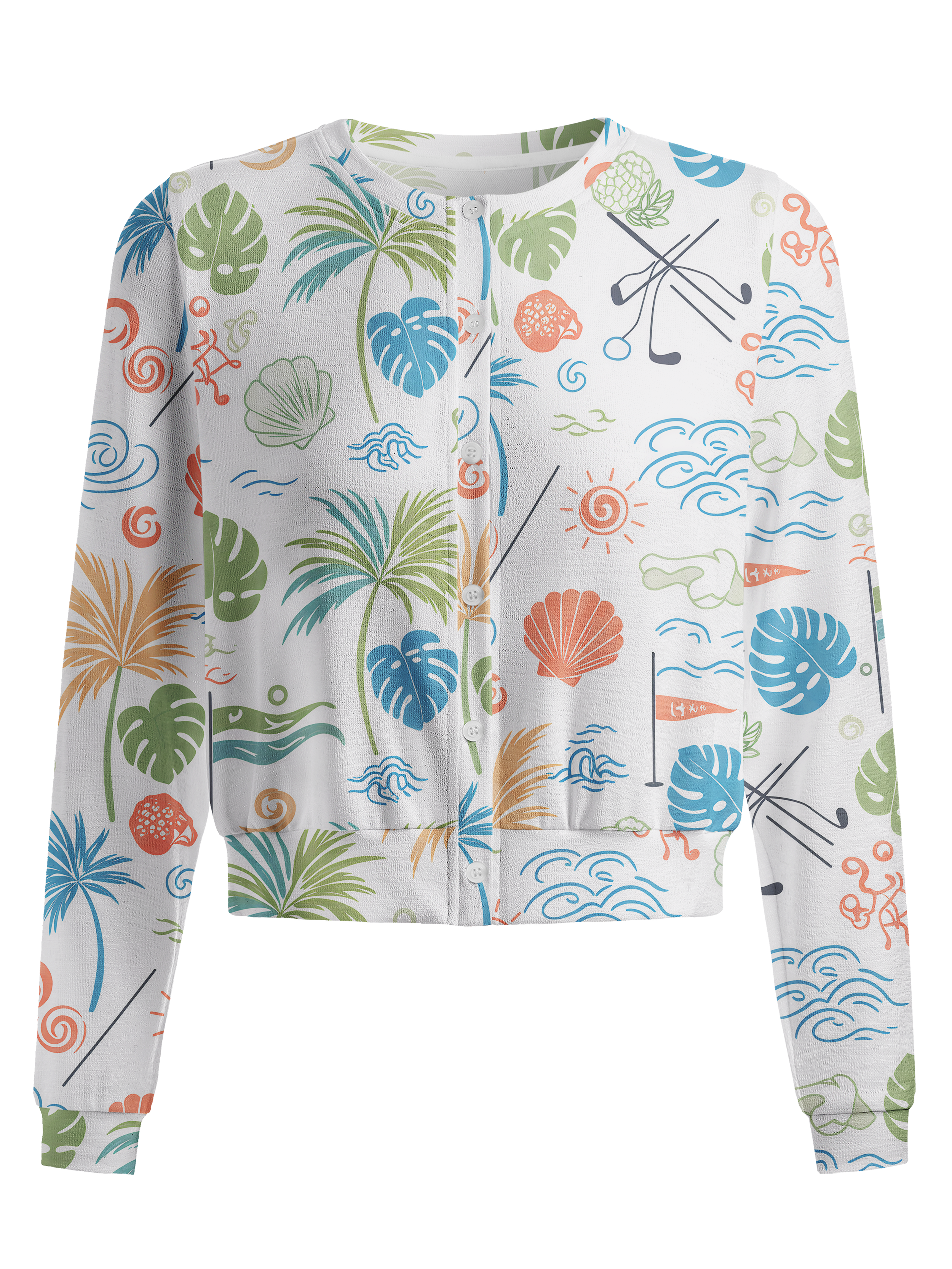 Cherryswing Women's Palm Breeze Golf Cardigan 