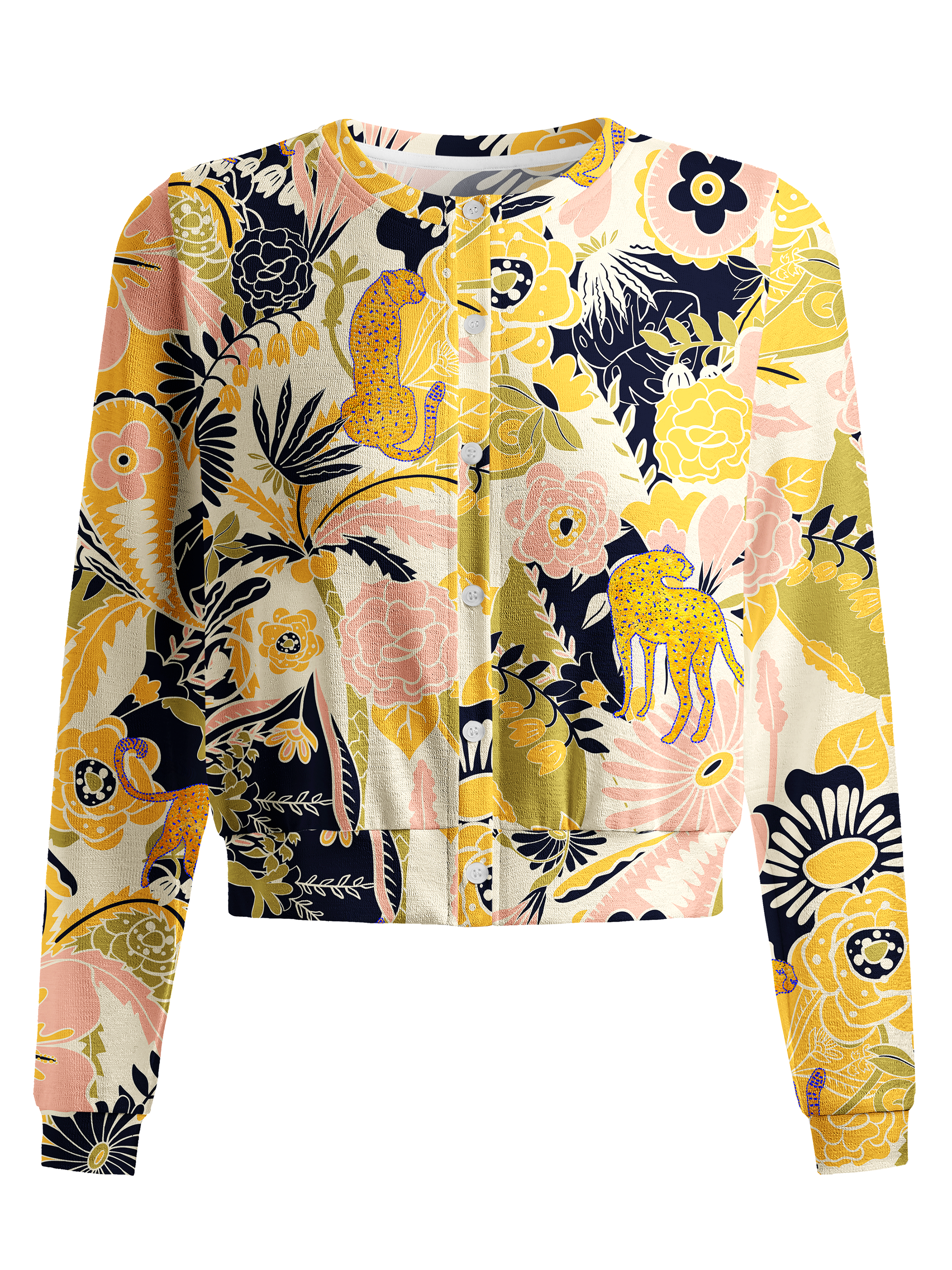 Cherryswing Women's Cocktail Hour Cropped Golf Cardigan
