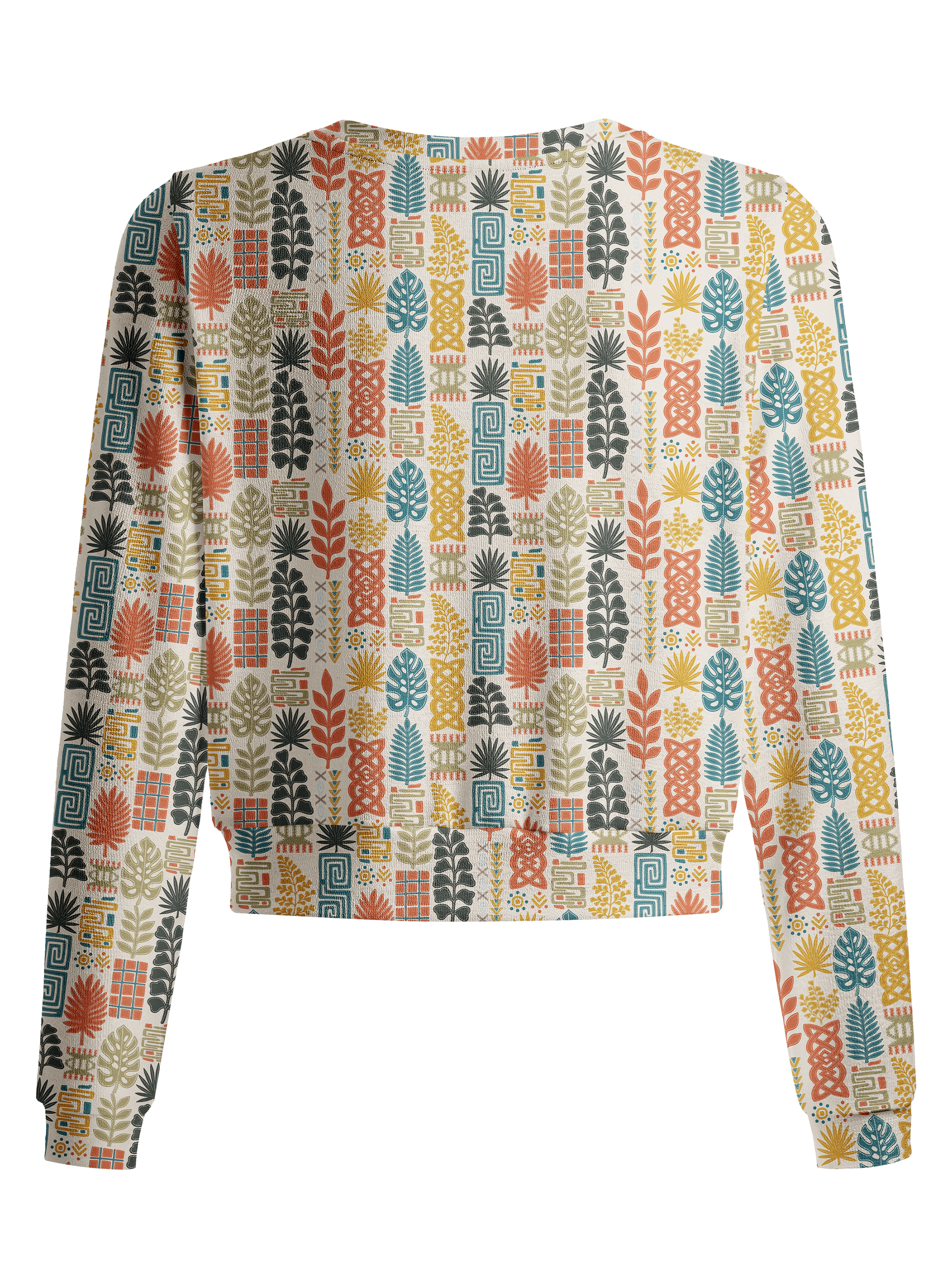 Cherryswing Women's Botanical Geo Golf Cardigan 
