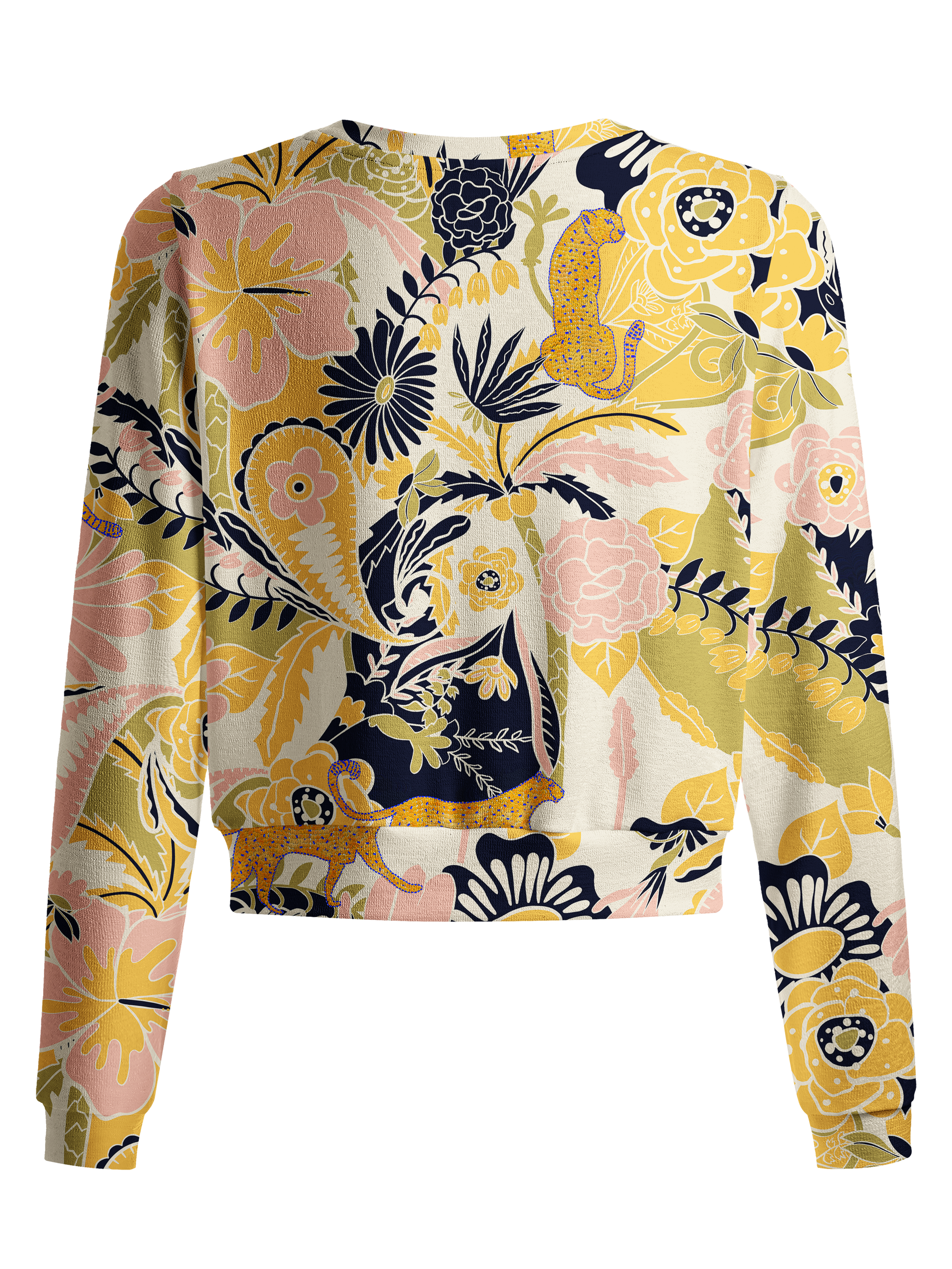 Cherryswing Women's Leopard Flora Golf Cardigan 