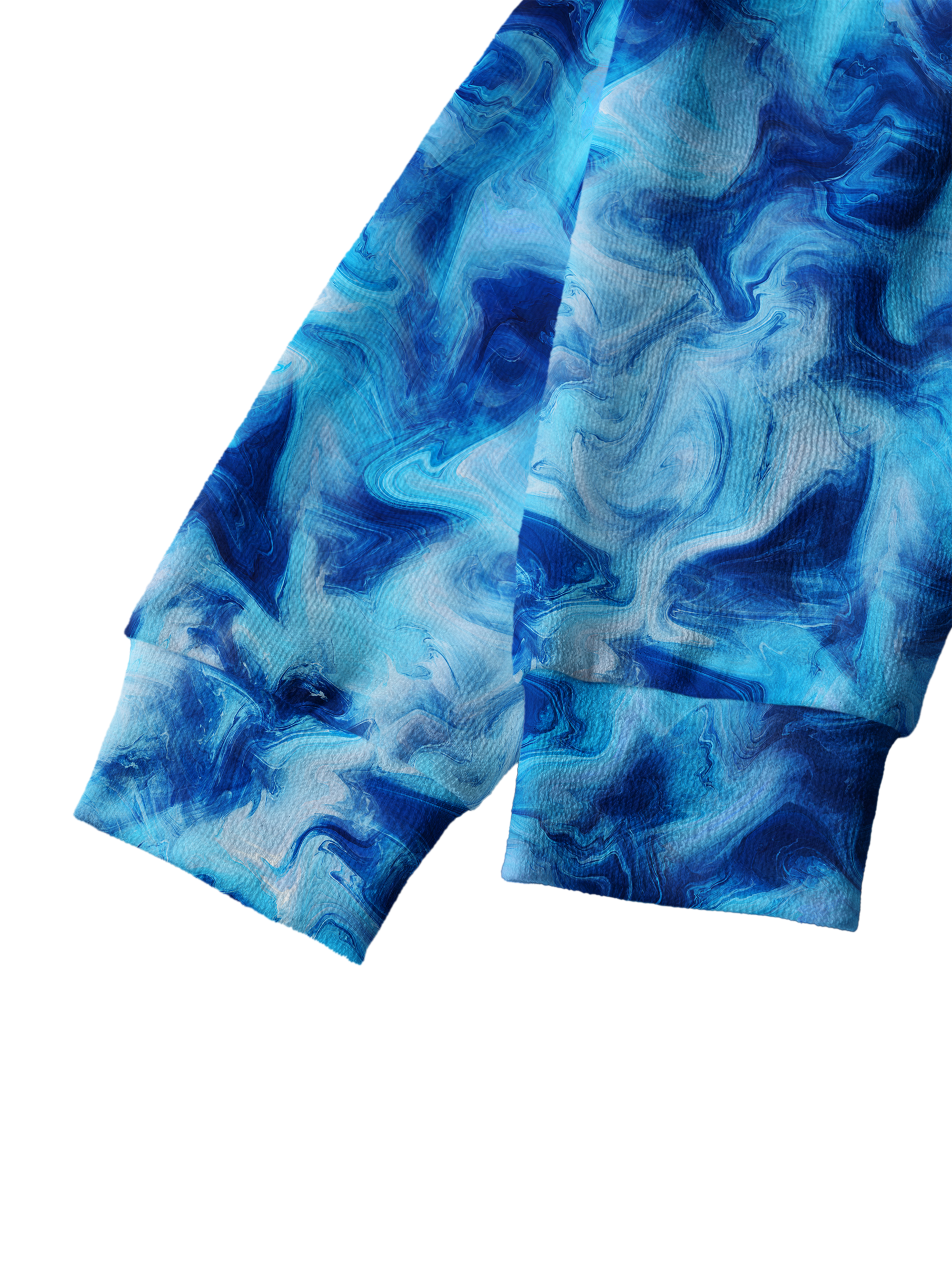 Cherryswing Women's Ocean Marble Cropped Golf Cardigan 
