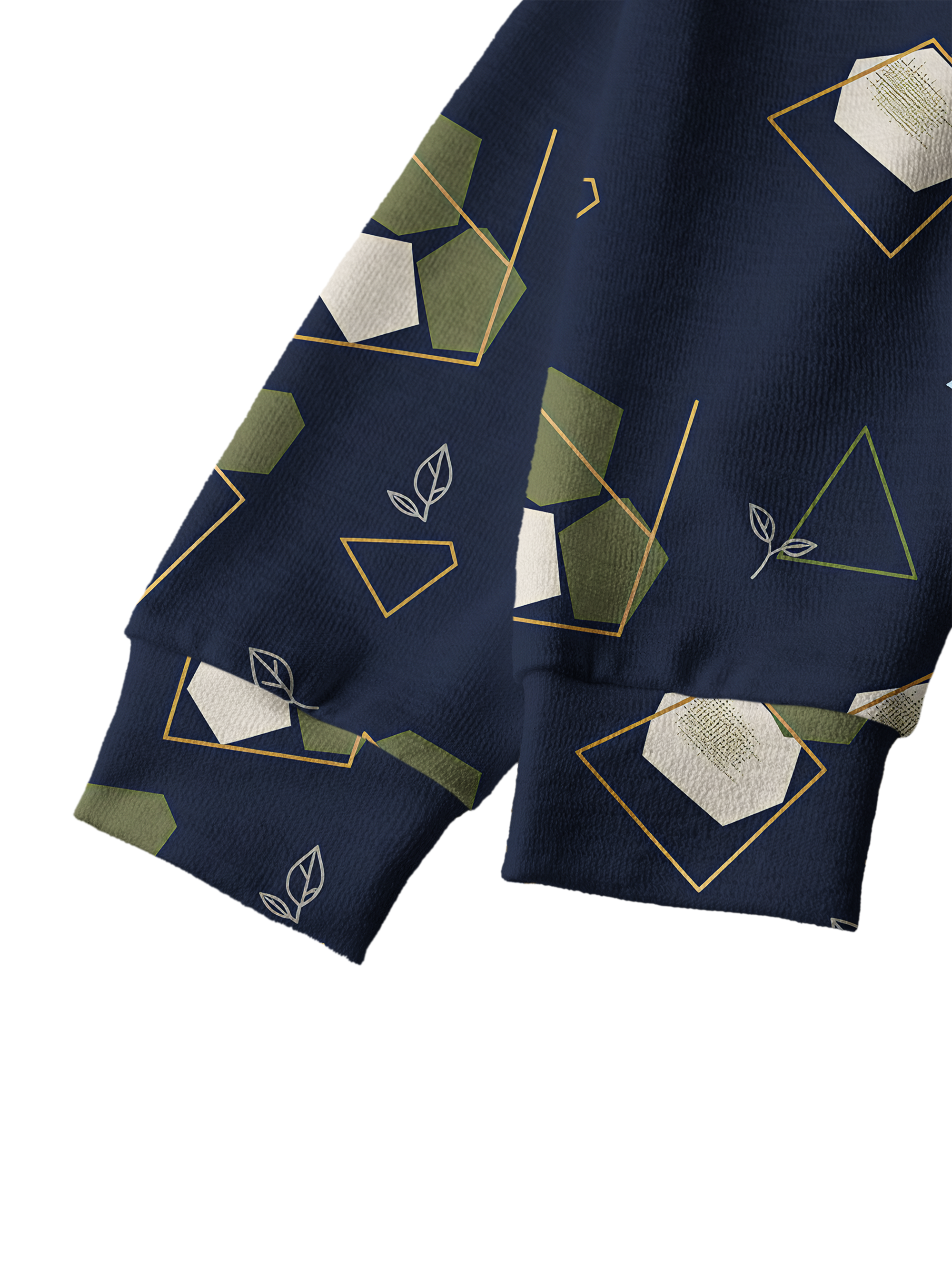 Cherryswing Women's Navy Prism Cropped Golf Cardigan 