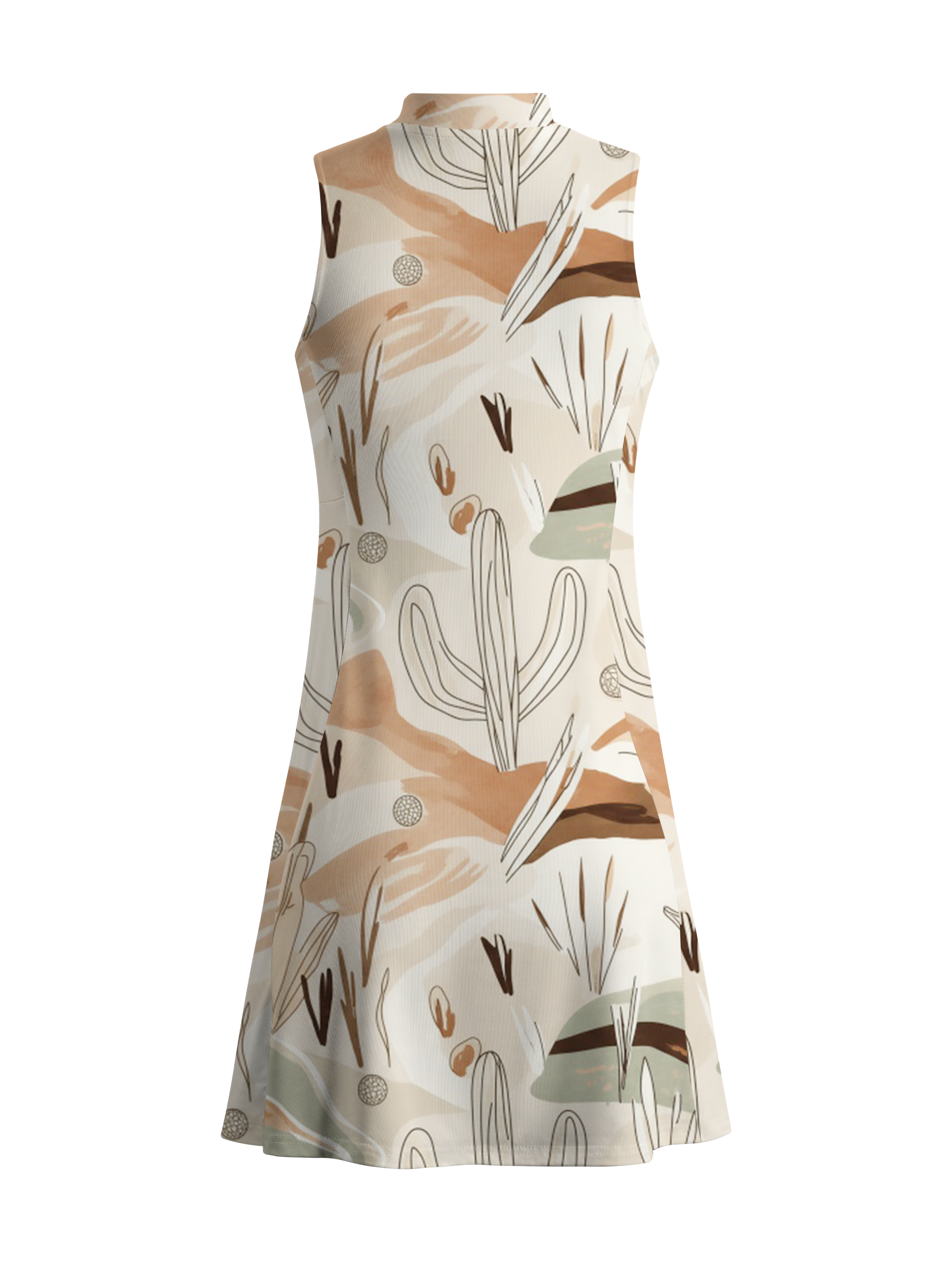 Cherryswing Desert Dunes Links Golf Dress With Shorts