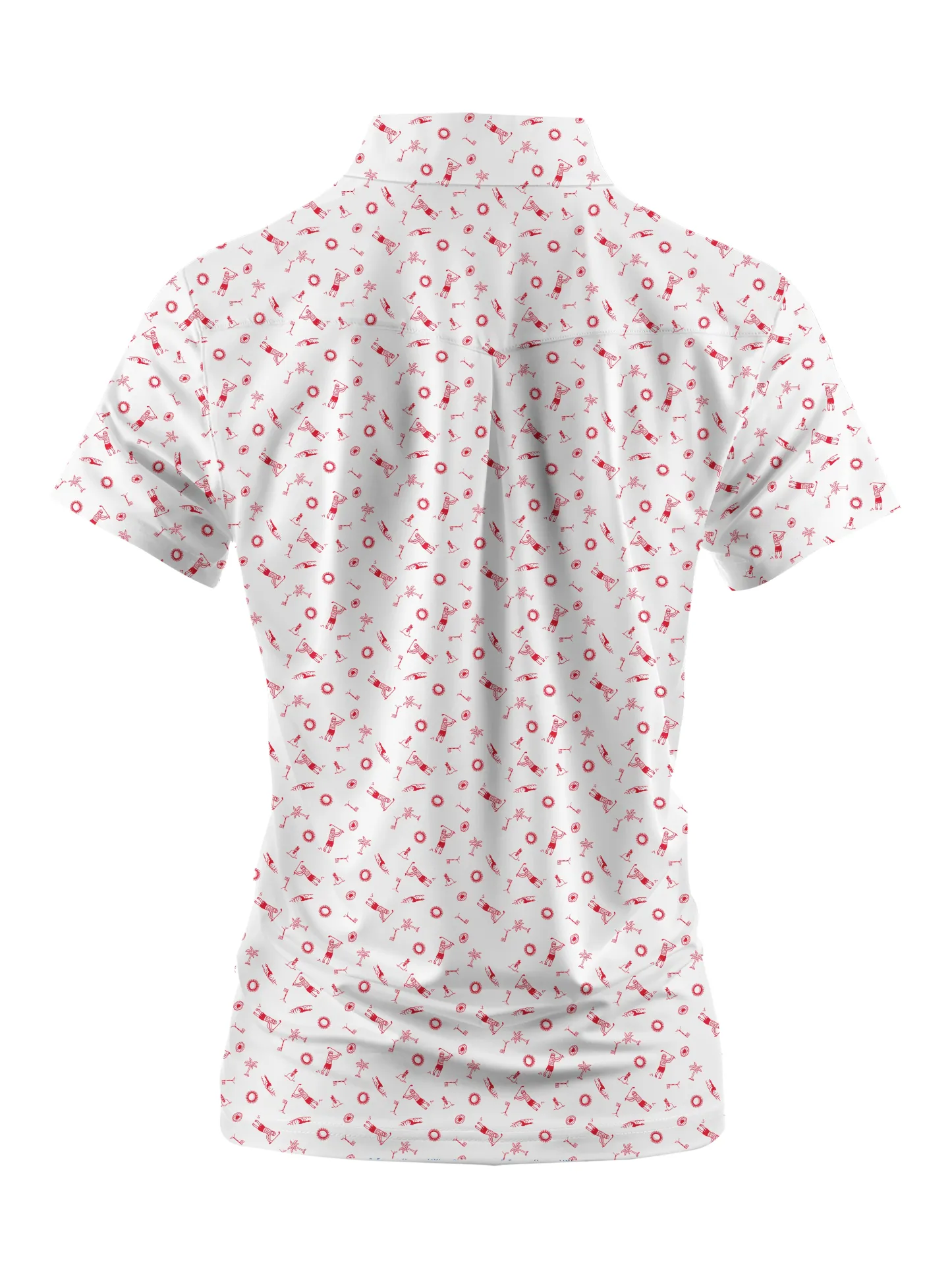 Cherryswing Women's Lilac Golf Short Sleeve Polo Shirt