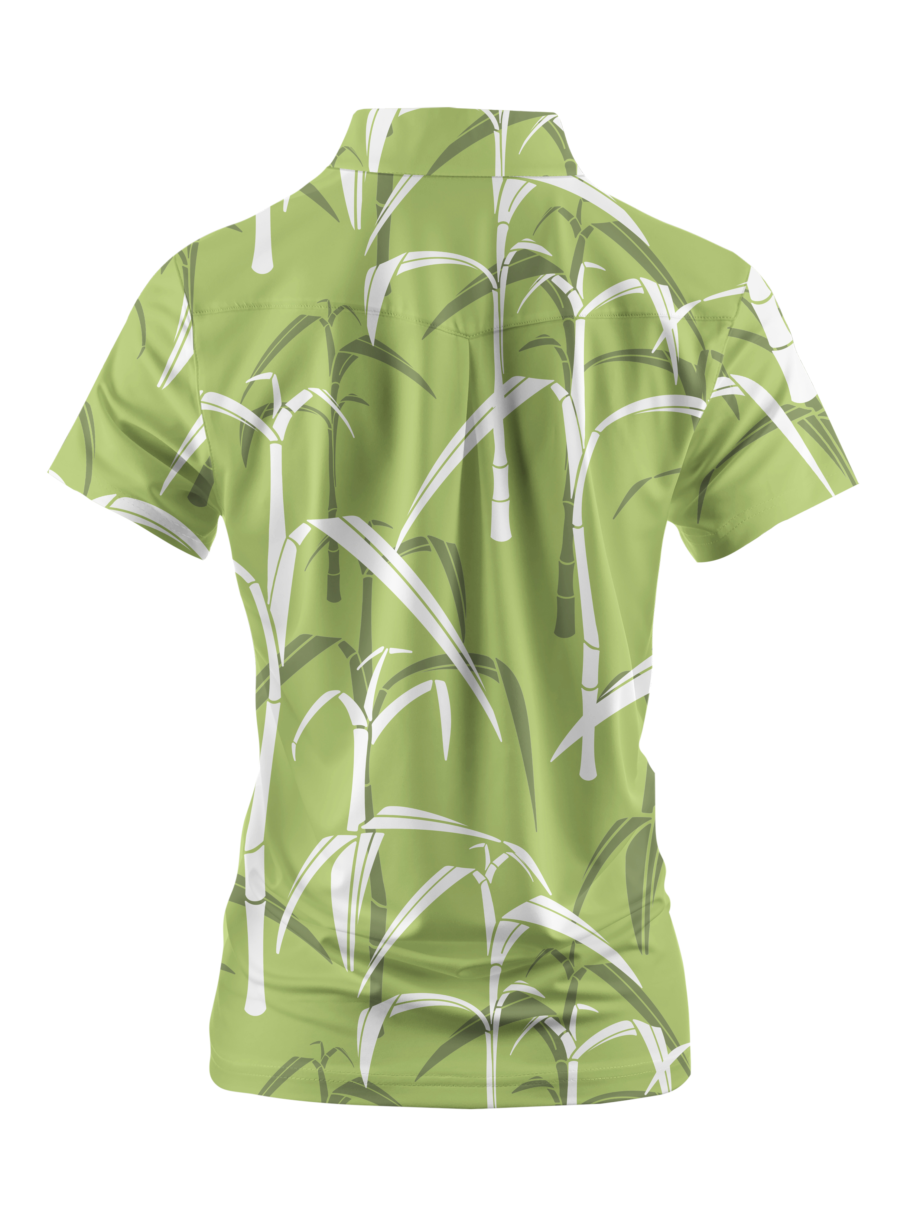 Cherryswing Women's Sugar Cane Fores Short Sleeve Golf Shirt