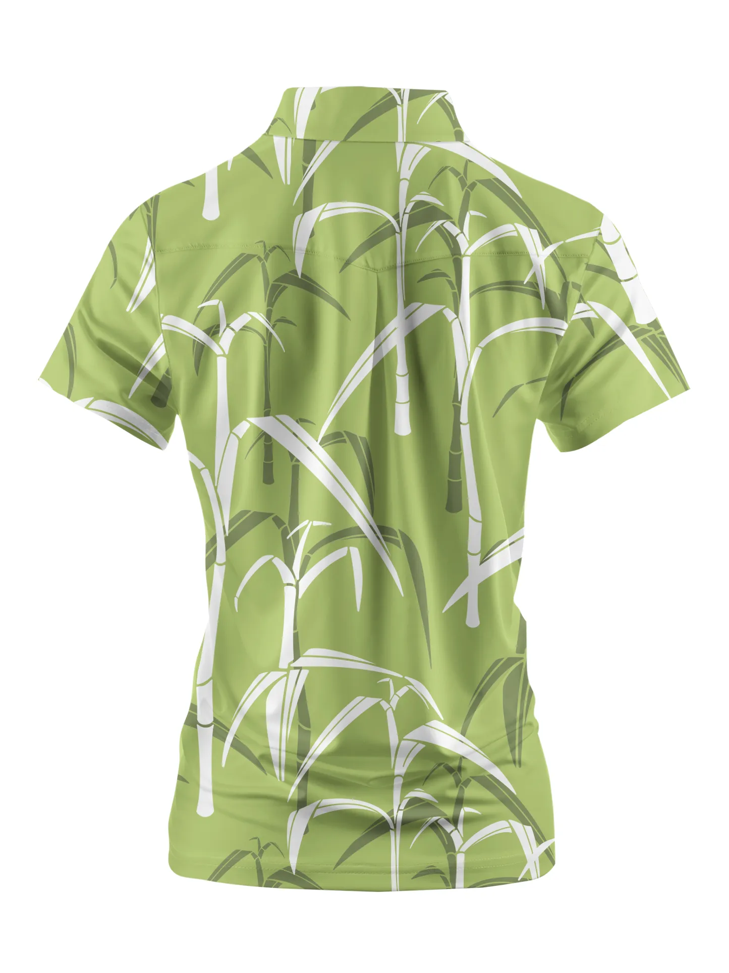 Cherryswing Women's Sugar Cane Fores Short Sleeve Golf Shirt