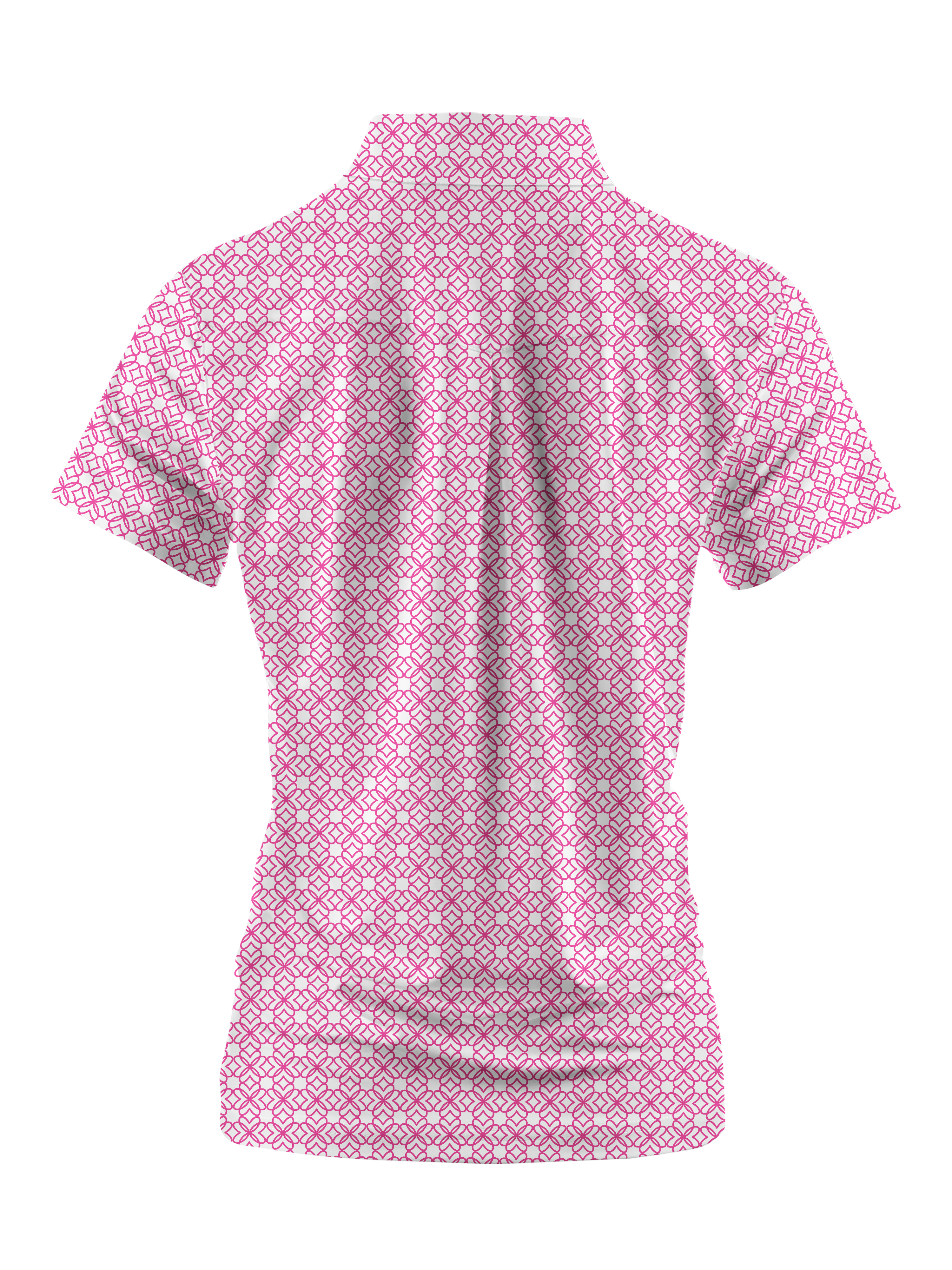 Cherryswing Women's Classic Plaid Short Sleeve Golf Shirt