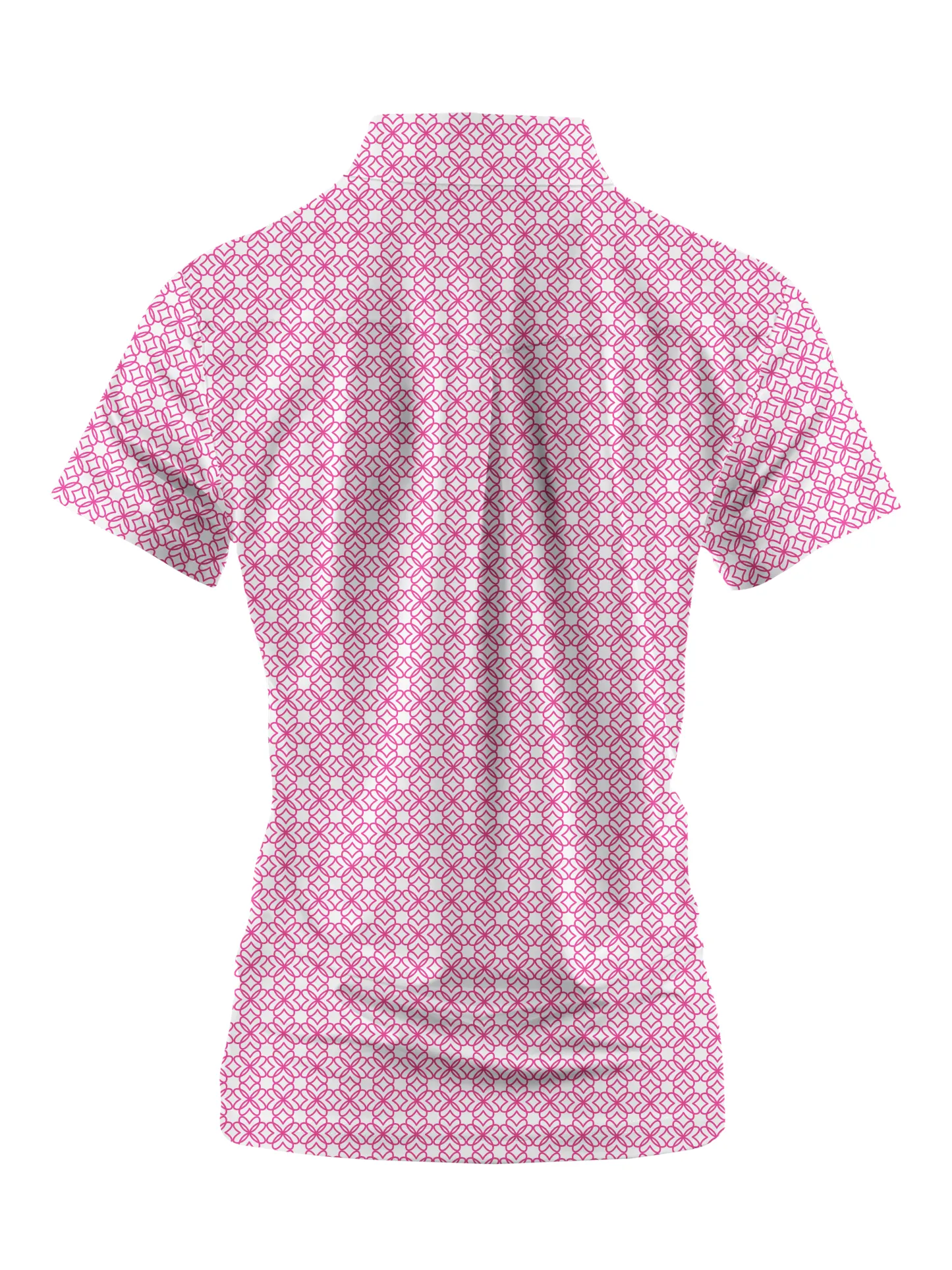 Cherryswing Women's Classic Plaid Short Sleeve Golf Shirt