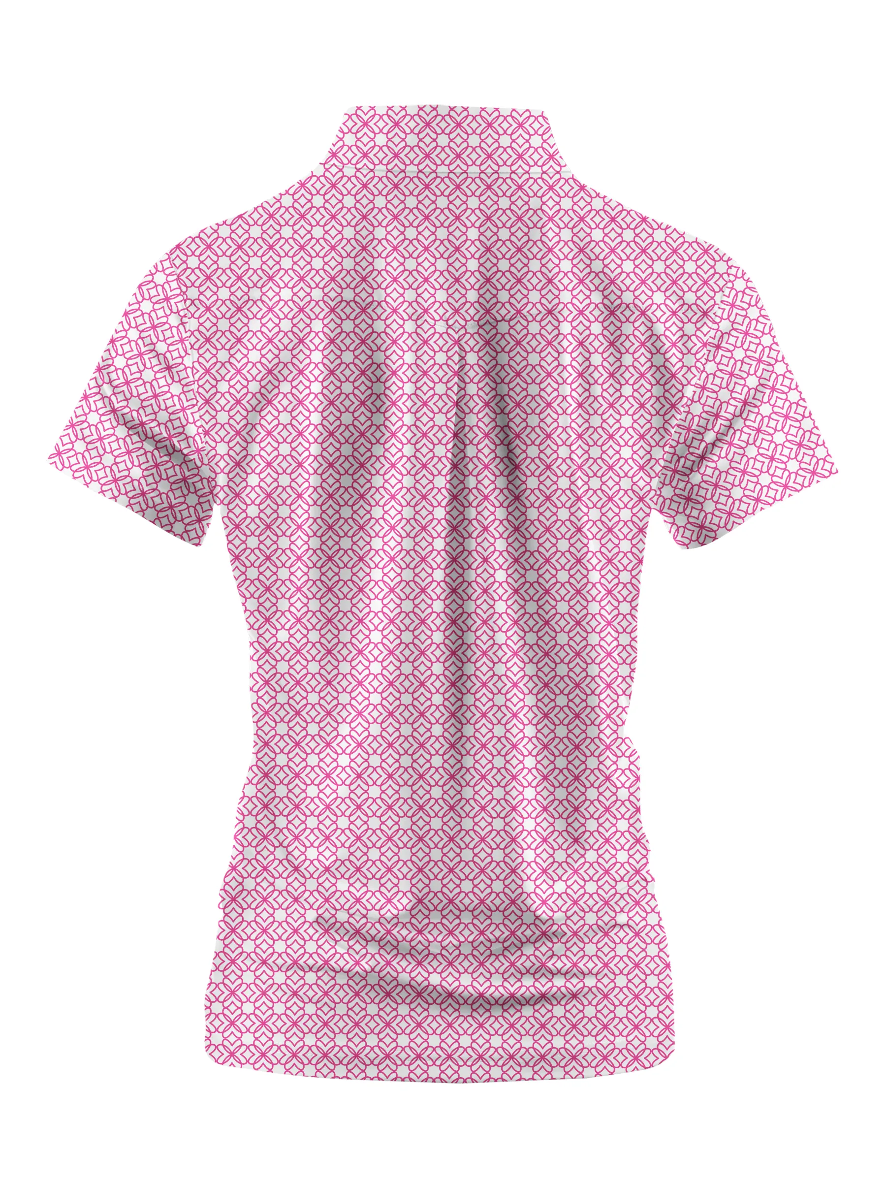 Cherryswing Women's Classic Plaid Short Sleeve Golf Shirt