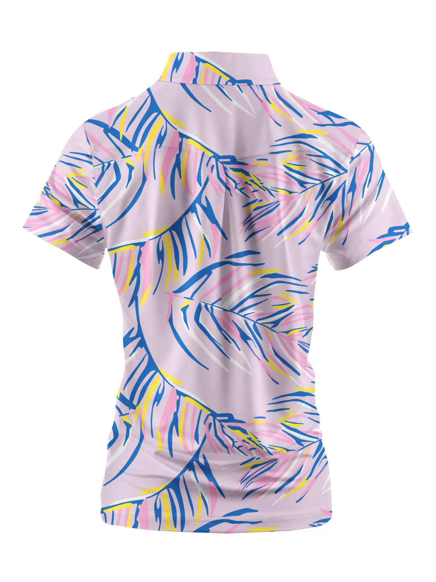 Cherryswing Women's Colorful Retreat Short Sleeve Golf Shirt