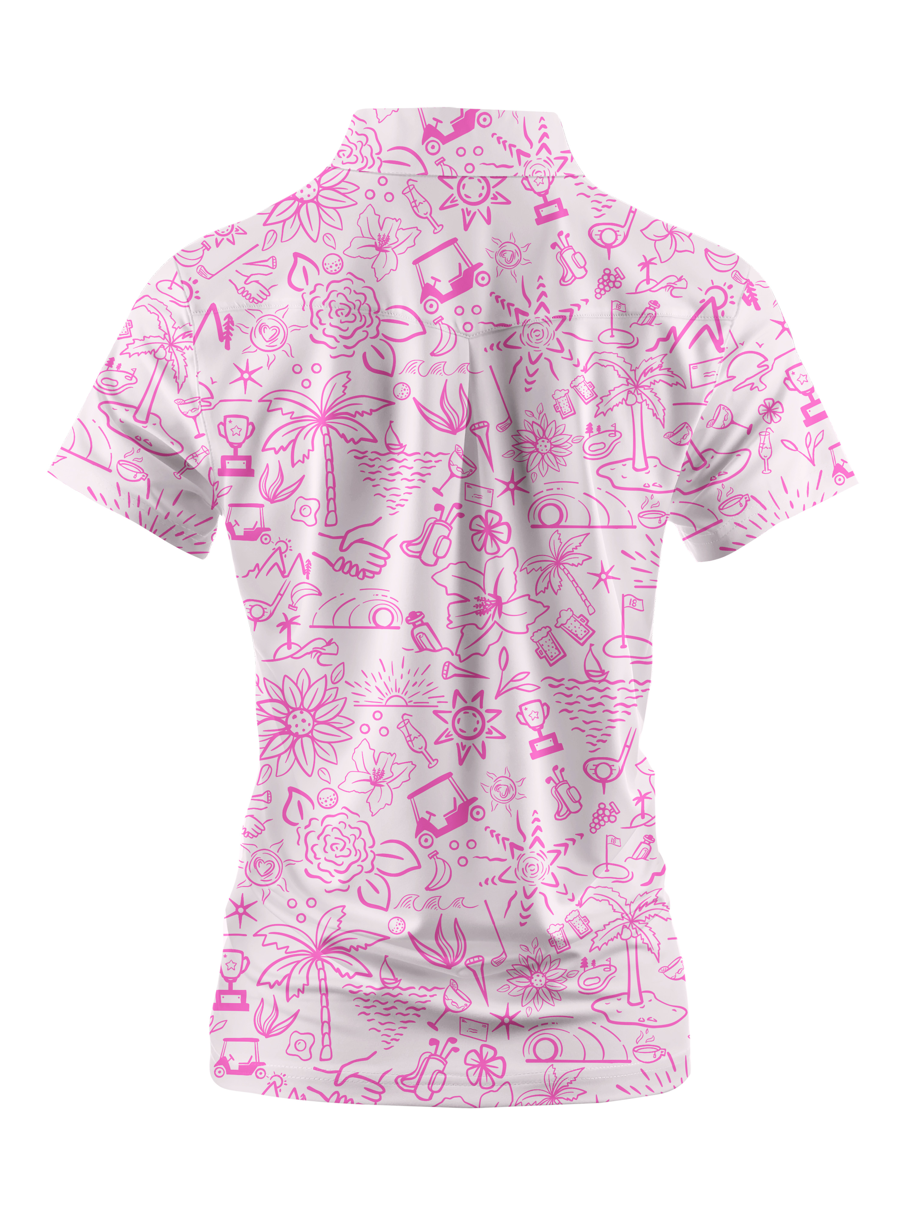 Cherryswing Women's Garden Party Short Sleeve Golf Shirt