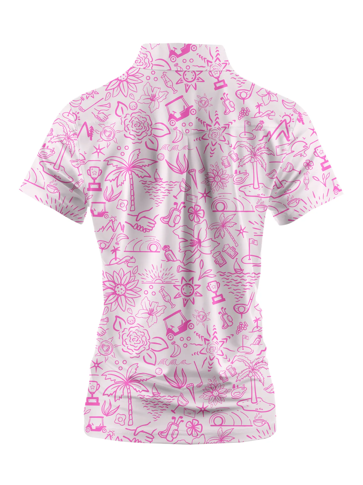 Cherryswing Women's Garden Party Short Sleeve Golf Shirt