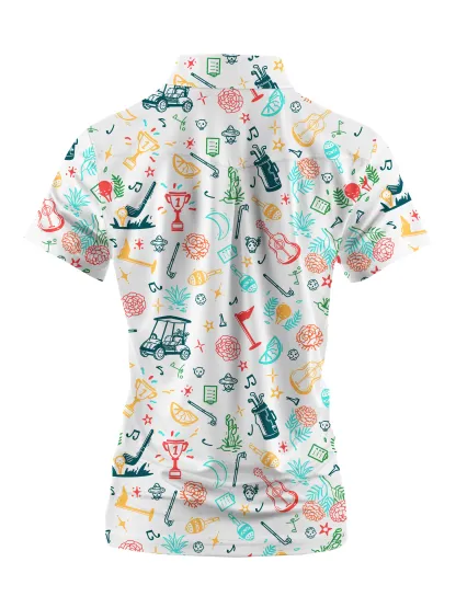 Cherryswing Women's Golf Tournament Short Sleeve Golf Shirt