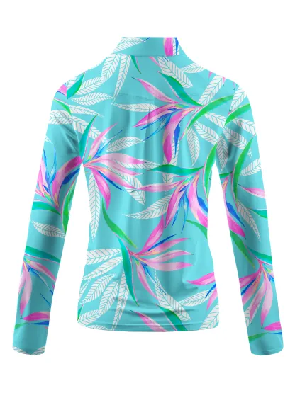 Cherryswing Women's Beauty of Nature Long Sleeve Golf Shirt