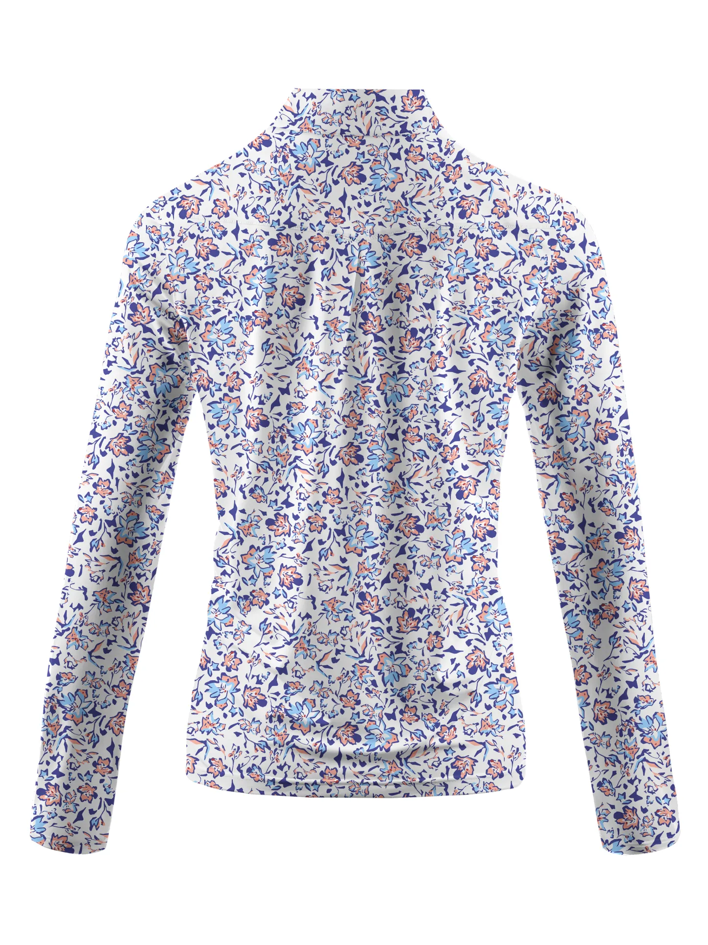 Cherryswing Women's English Garden Long Sleeve Golf Shirt