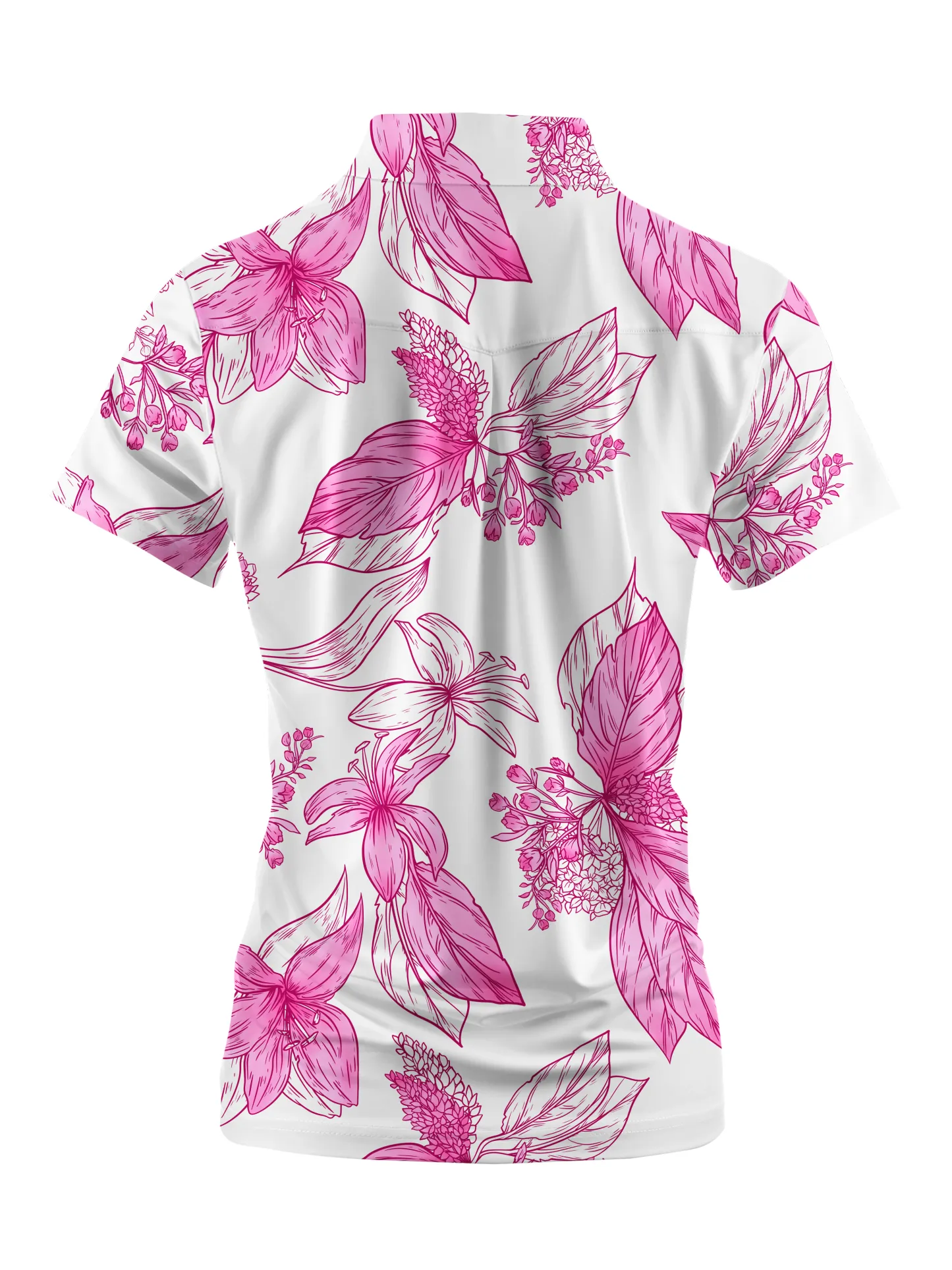 Cherryswing Women's Blossom Grove Short Sleeve Golf Shirt