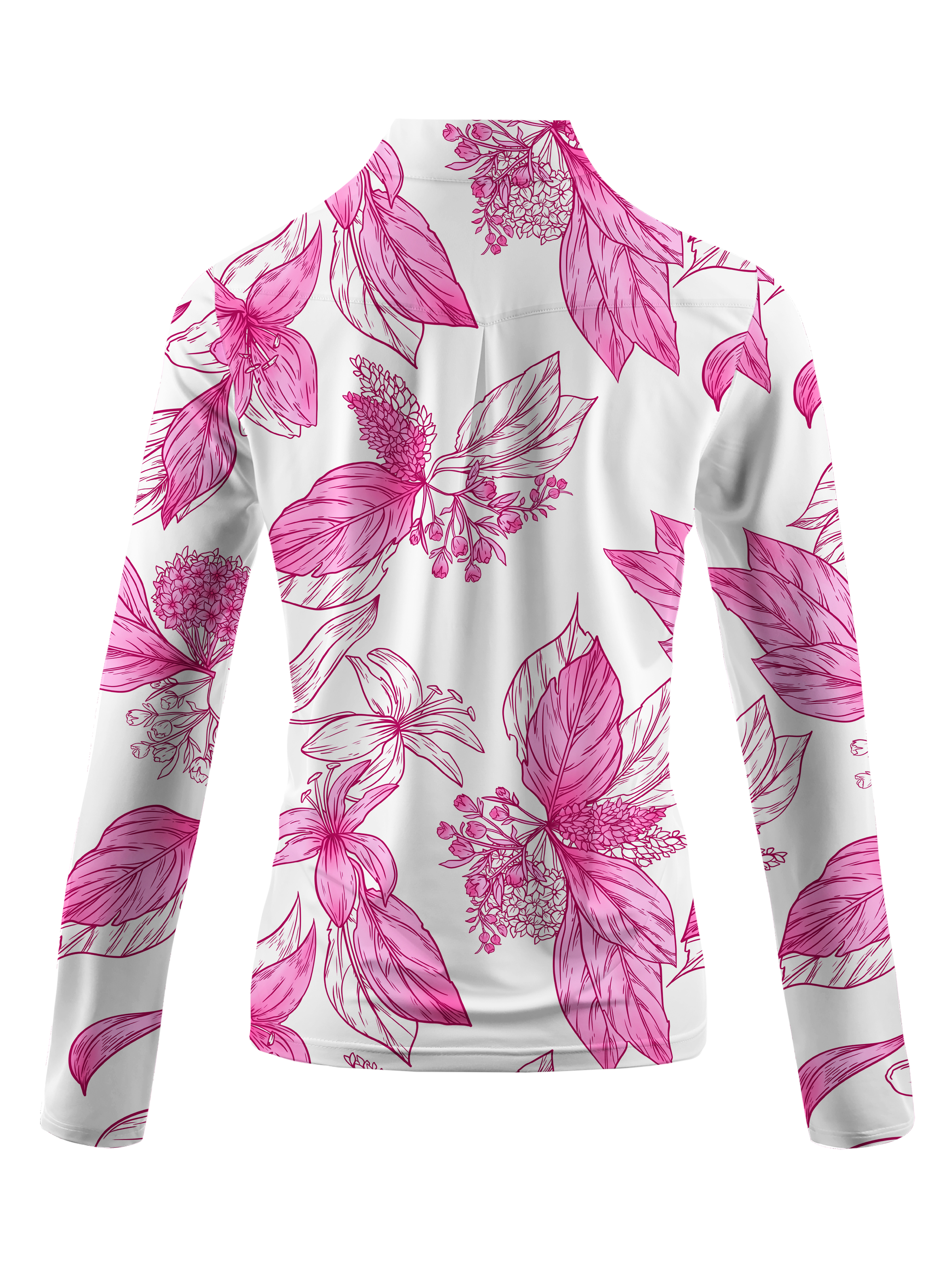 Cherryswing Women's Blossom Grove Long Sleeve Golf Shirt