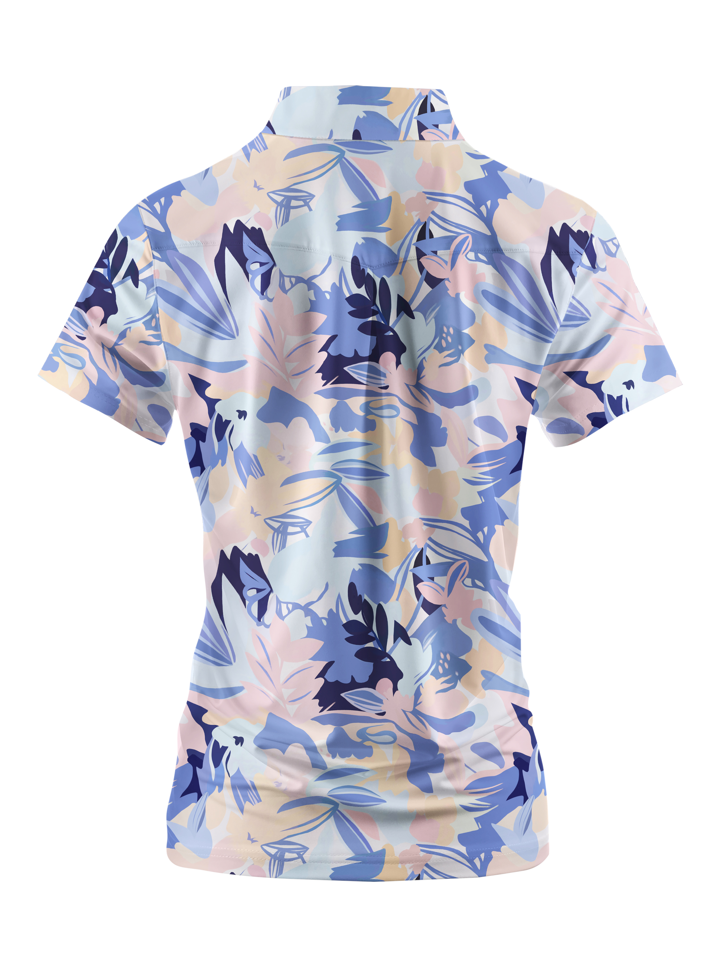 Cherryswing Women's Springtime Palette Short Sleeve Golf Shirt