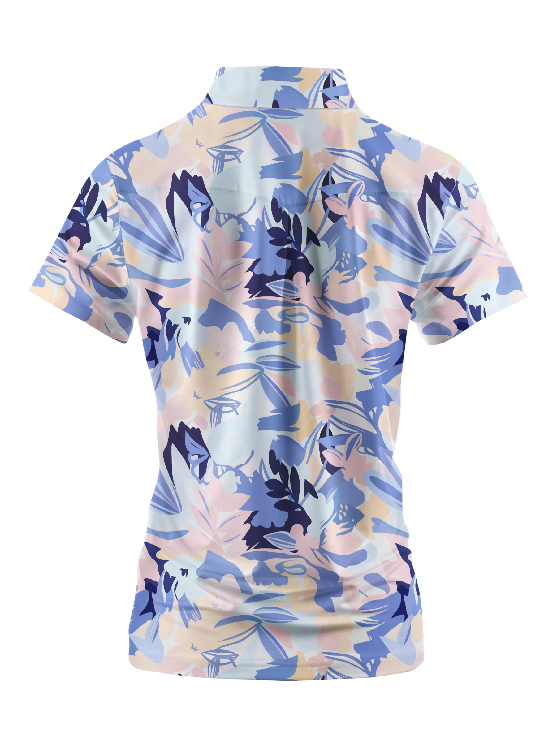 Cherryswing Women's Springtime Palette Short Sleeve Golf Shirt
