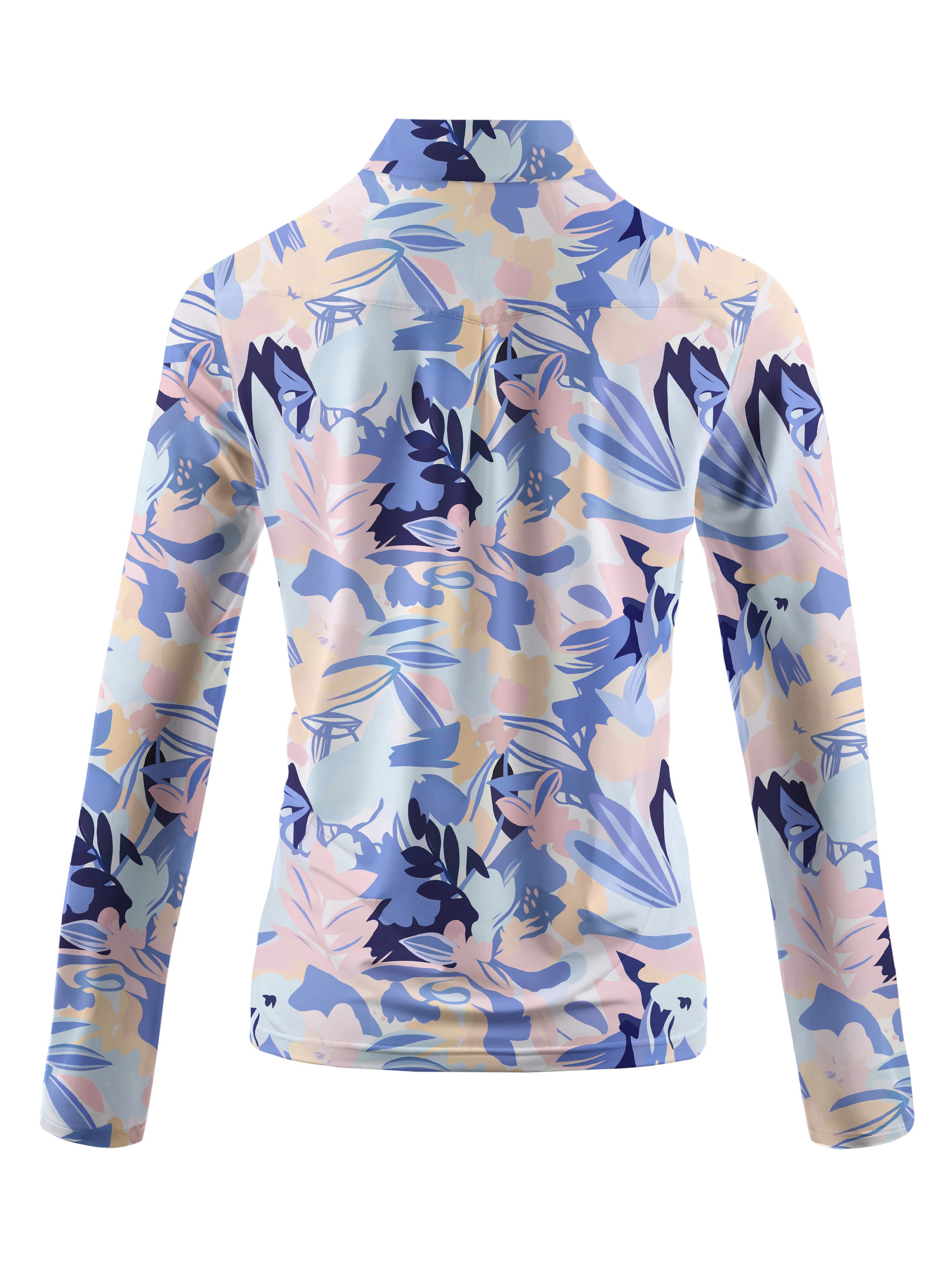 Cherryswing Women's Springtime Palette Long Sleeve Golf Shirt