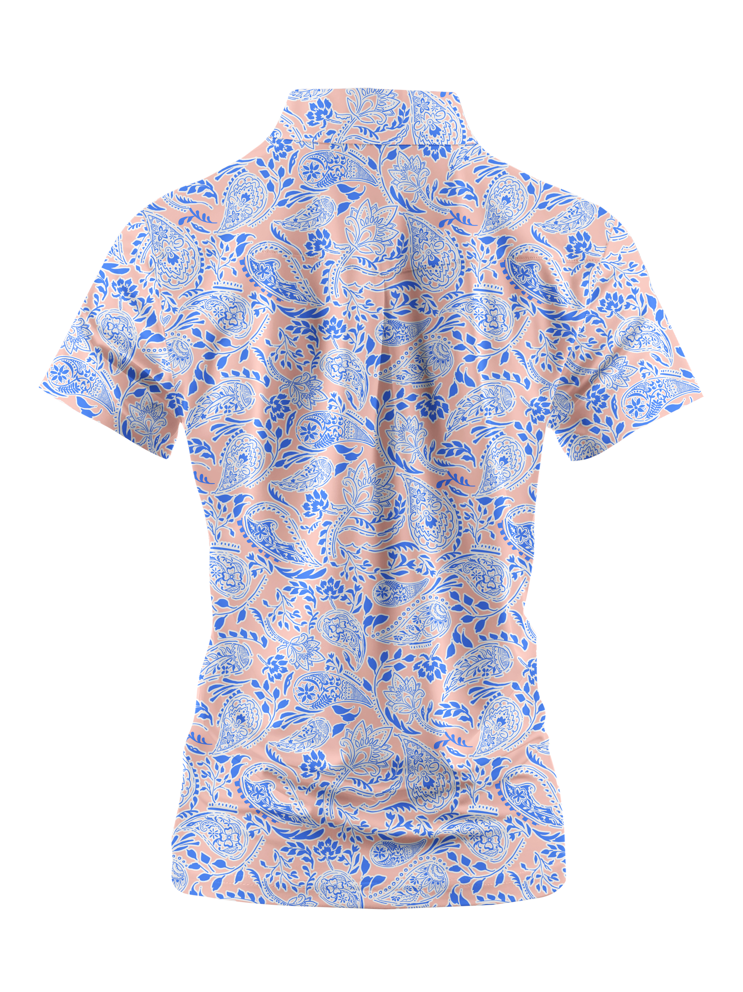 Cherryswing Women's Paisleys Captures Golf Short Sleeve Polo Shirt