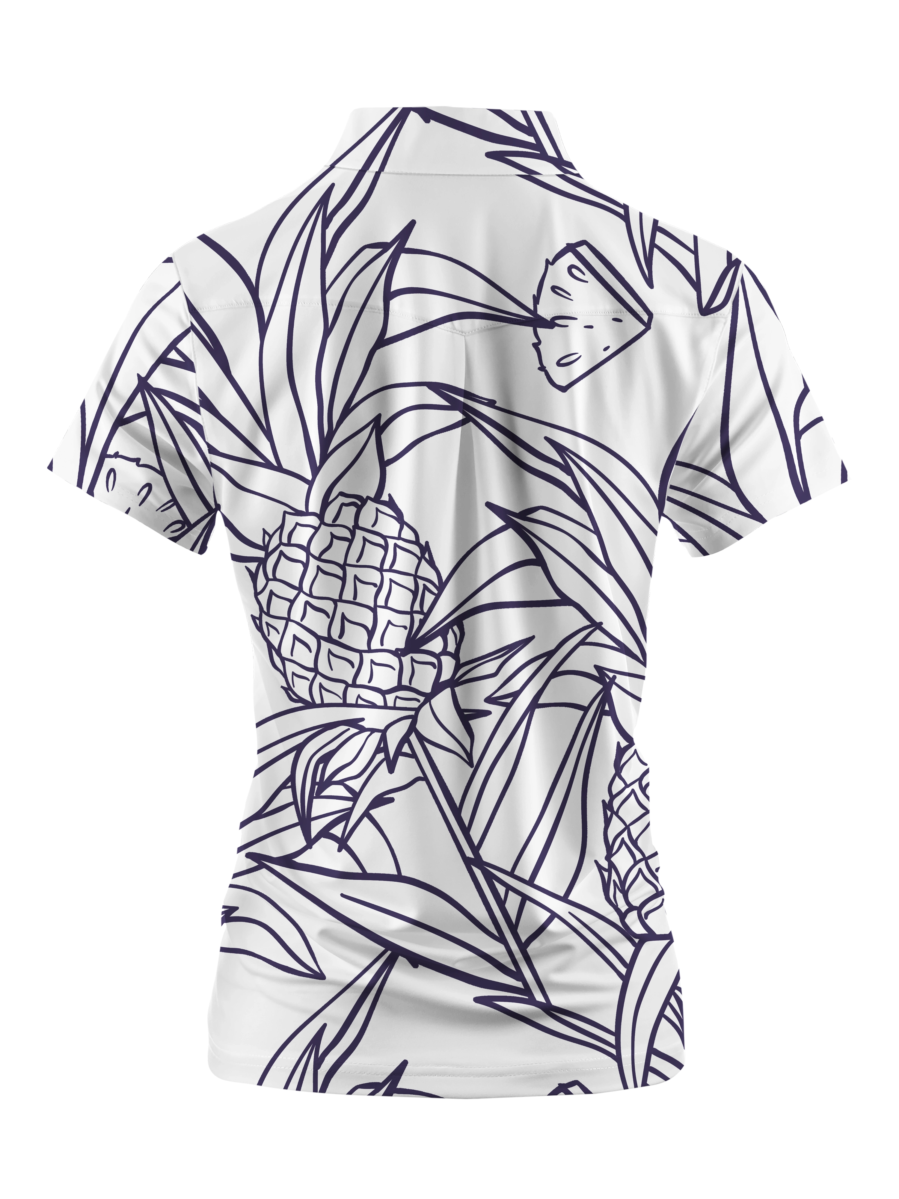 Cherryswing Women's Islands' Charm Golf Short Sleeve Polo Shirt