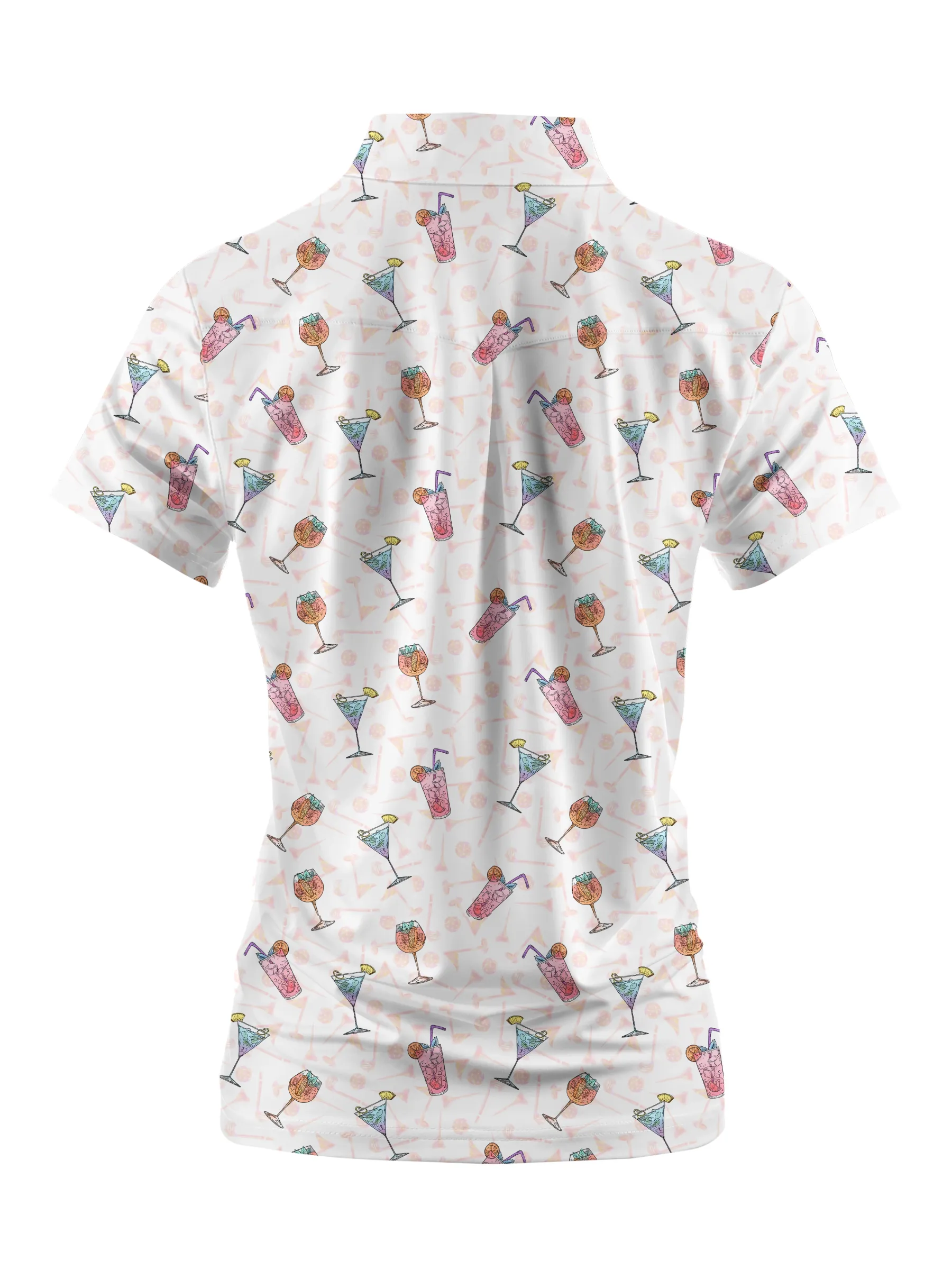 Cherryswing Women's Cocktail Party Golf Short Sleeve Polo Shirt