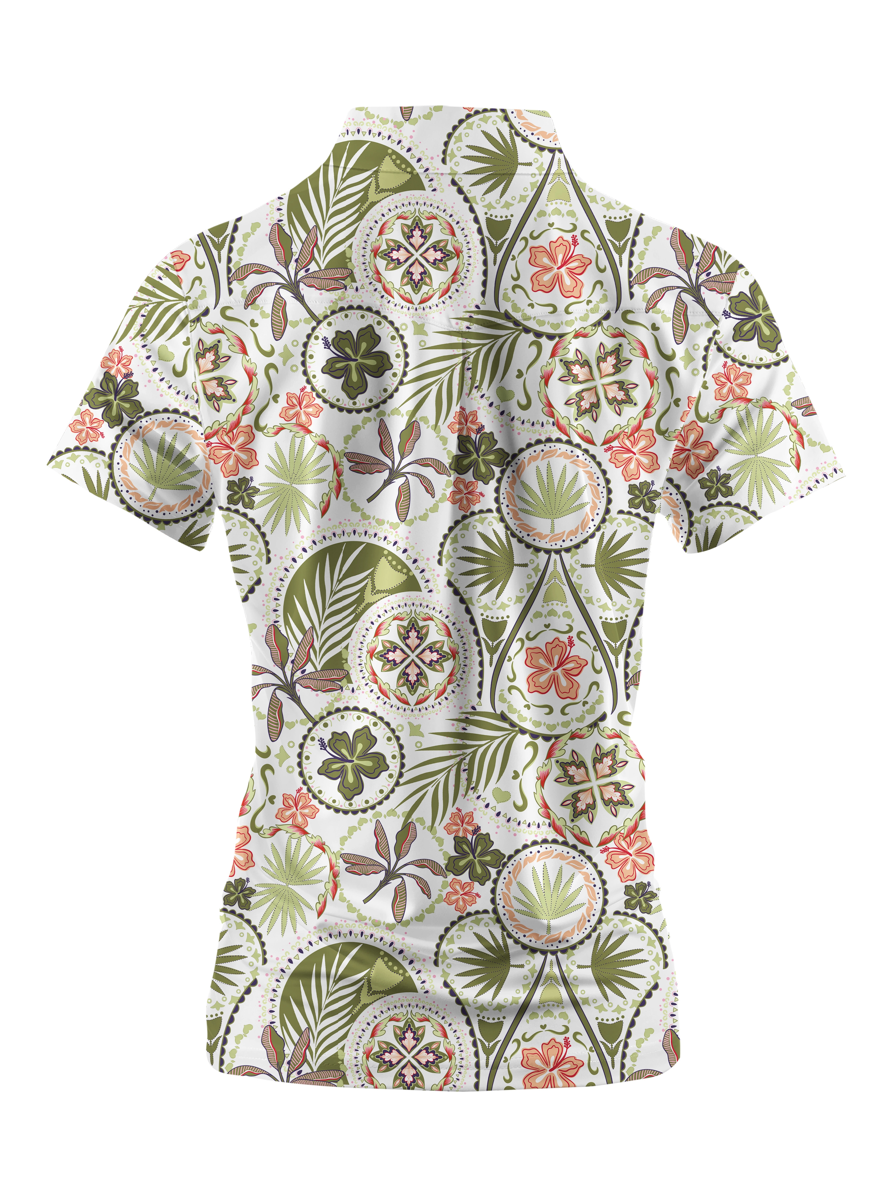 Cherryswing Women's Hidden Gem Golf Short Sleeve Polo Shirt