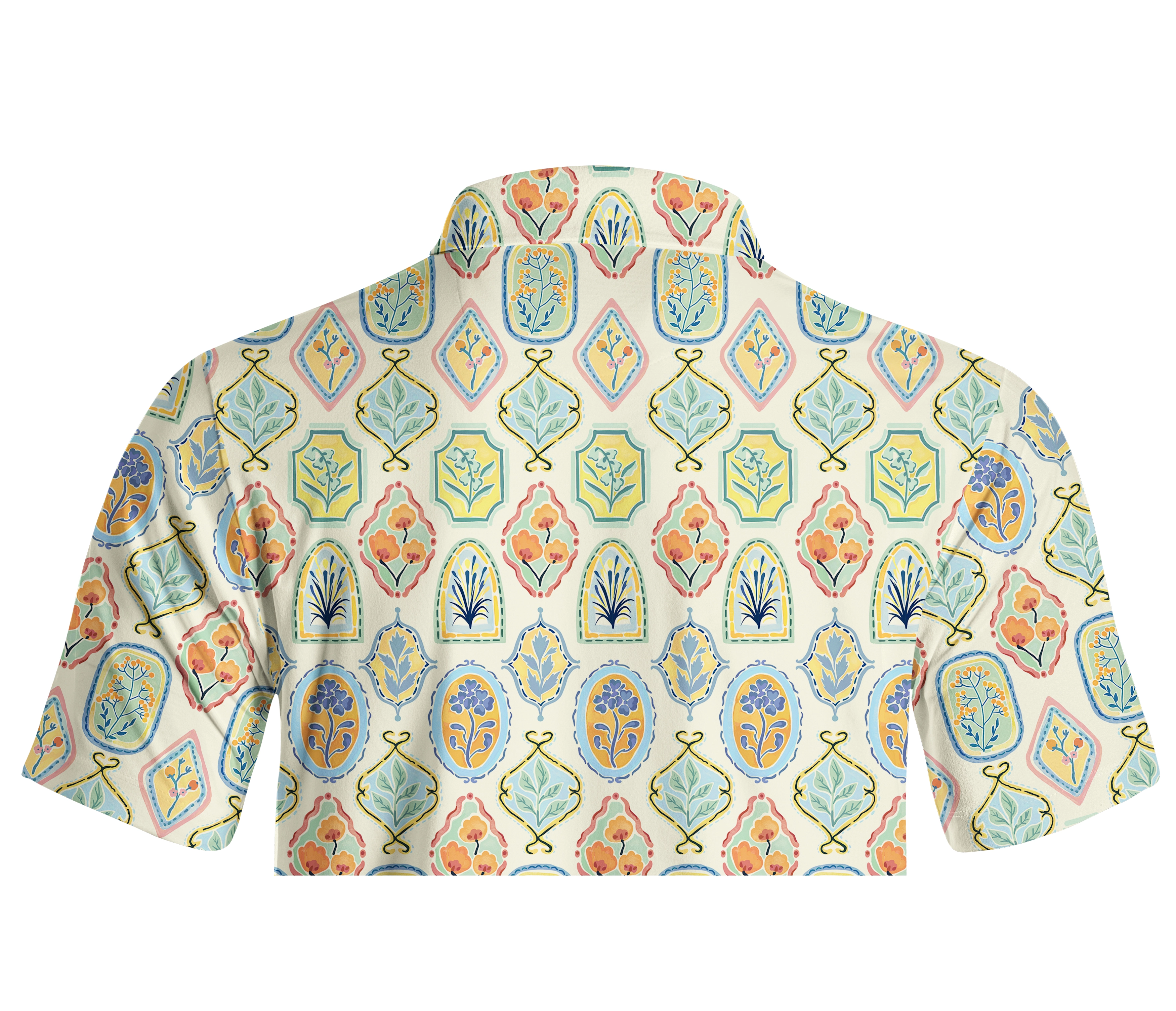 Cherryswing Garden's Diverse Beauty Men's Polo Shirt