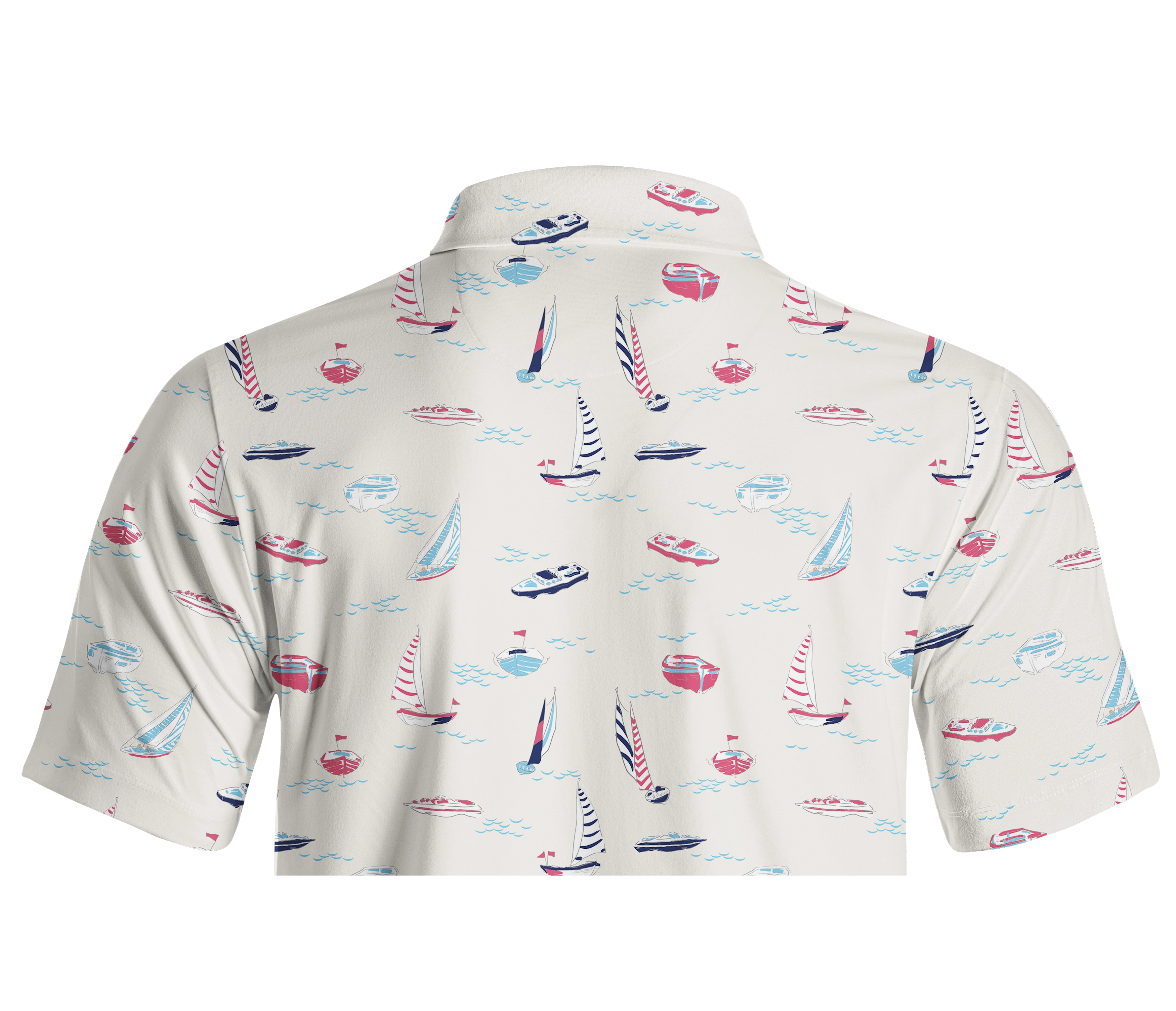 Cherryswing Tranquil Marina  Men's Polo Shirt