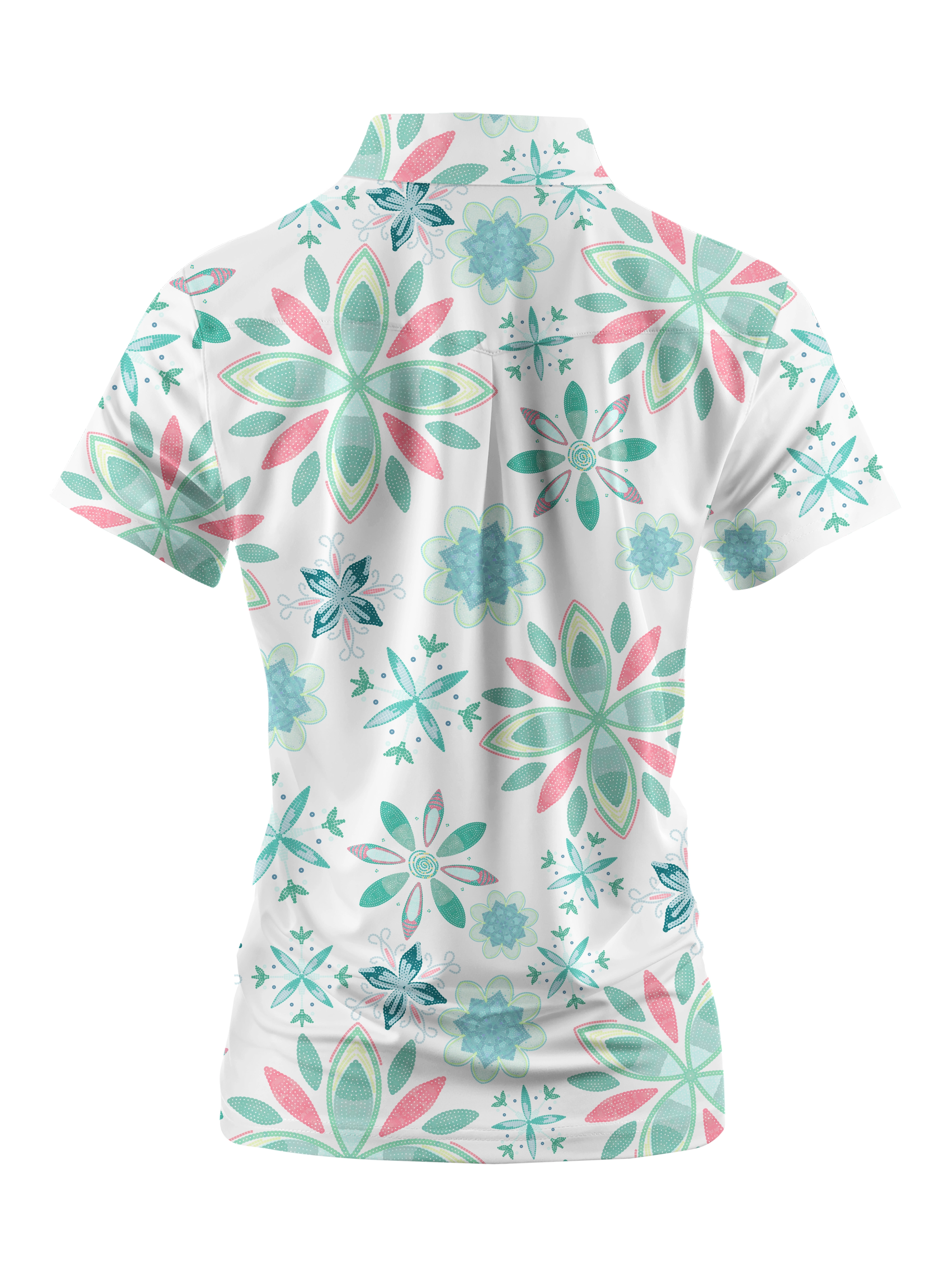 Cherryswing Women's Gentle Colors Short Sleeve Polo Shirt