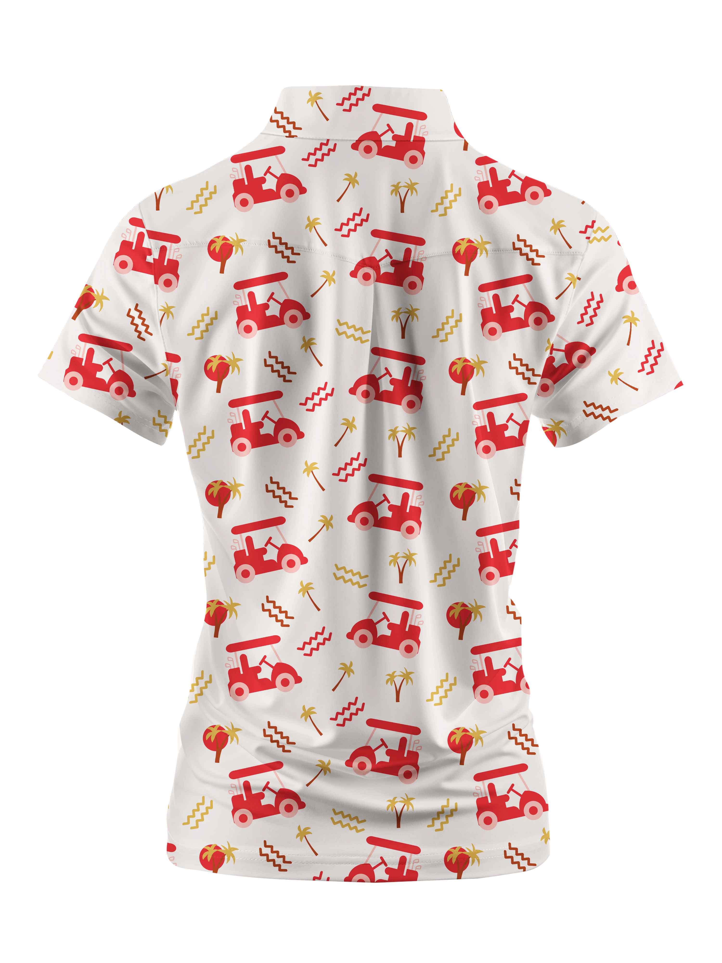 Cherryswing Women's Playful Golf Short Sleeve Polo Shirt