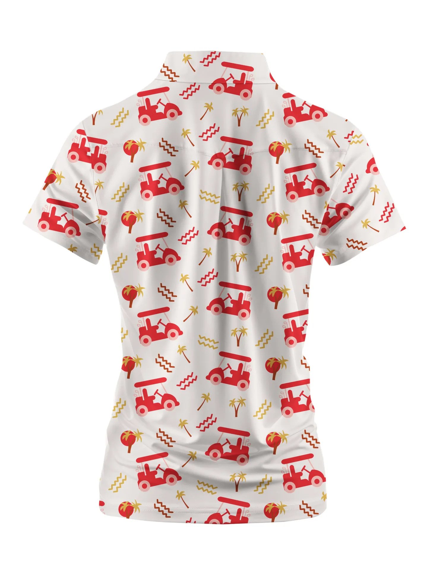 Cherryswing Women's Playful Golf Short Sleeve Polo Shirt